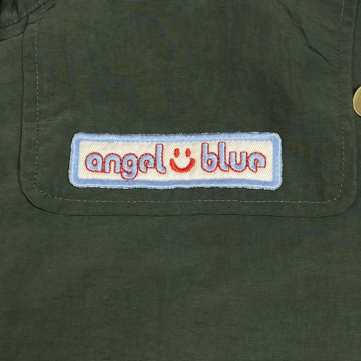 Angel Blue 1990s Angel Blue - Pop And Cute Army Nylon Jacket Size US L / EU 52-54 / 3 - 8 Thumbnail