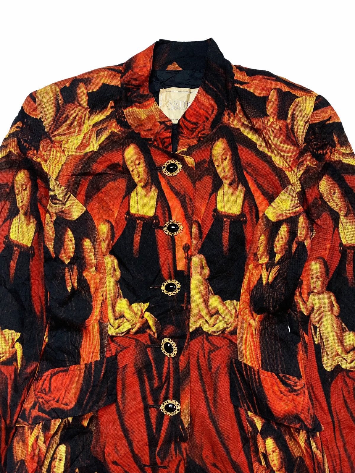 20471120 1980s Astro - C.1498 Notre Dame De Paris - Jean Hey Blazer Size 36S - 6 Thumbnail