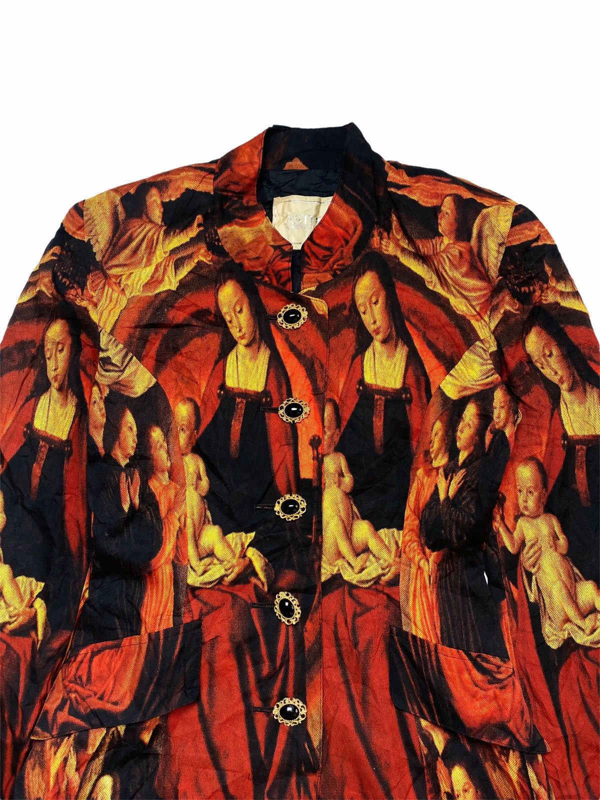 20471120 1980s Astro - C.1498 Notre Dame De Paris - Jean Hey Blazer Size 36S - 5 Thumbnail