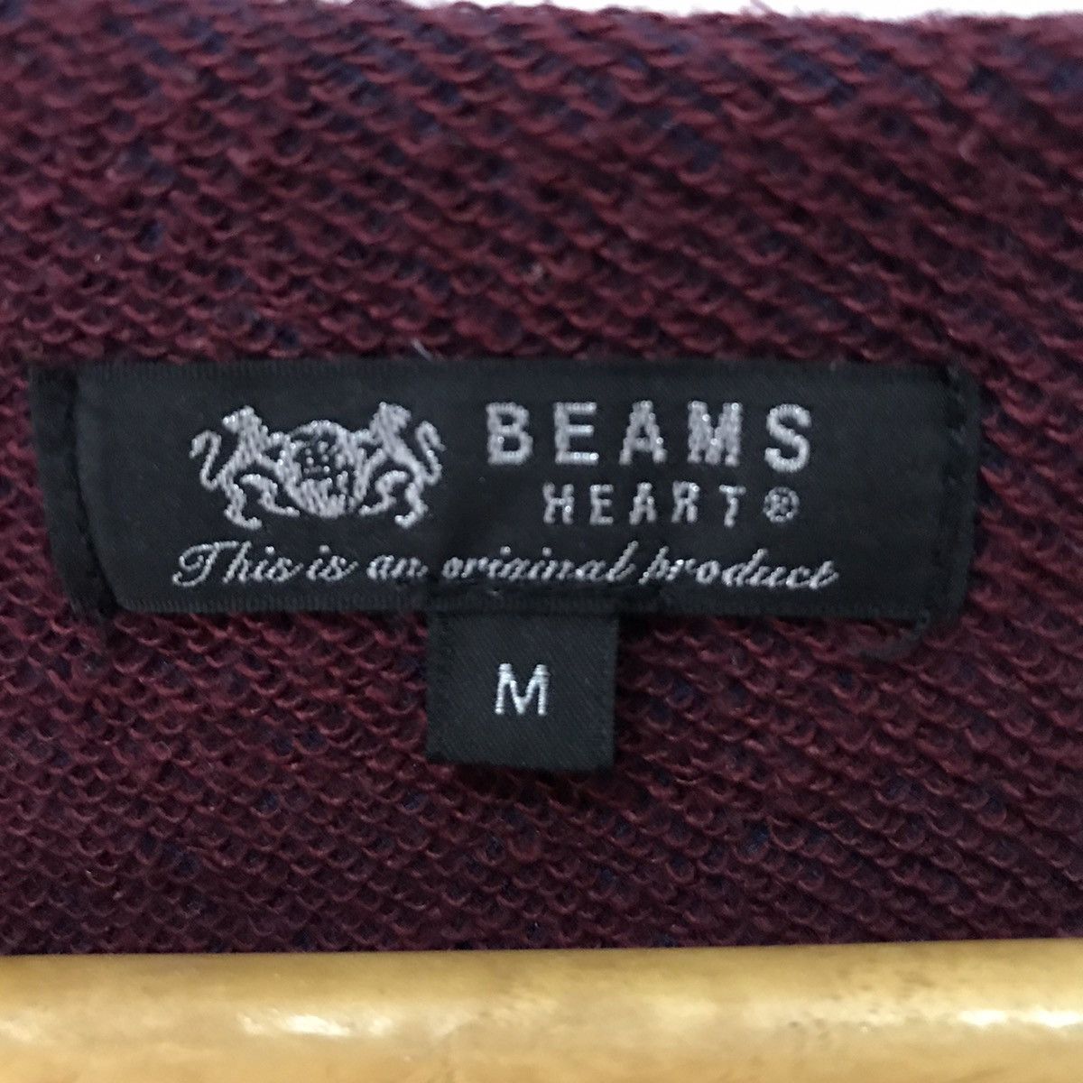 Beams Plus × Japanese Brand × Vintage Vintage Beam Heart Sweatshirt Crewneck Plain Beam Heart Size US M / EU 48-50 / 2 - 5 Thumbnail