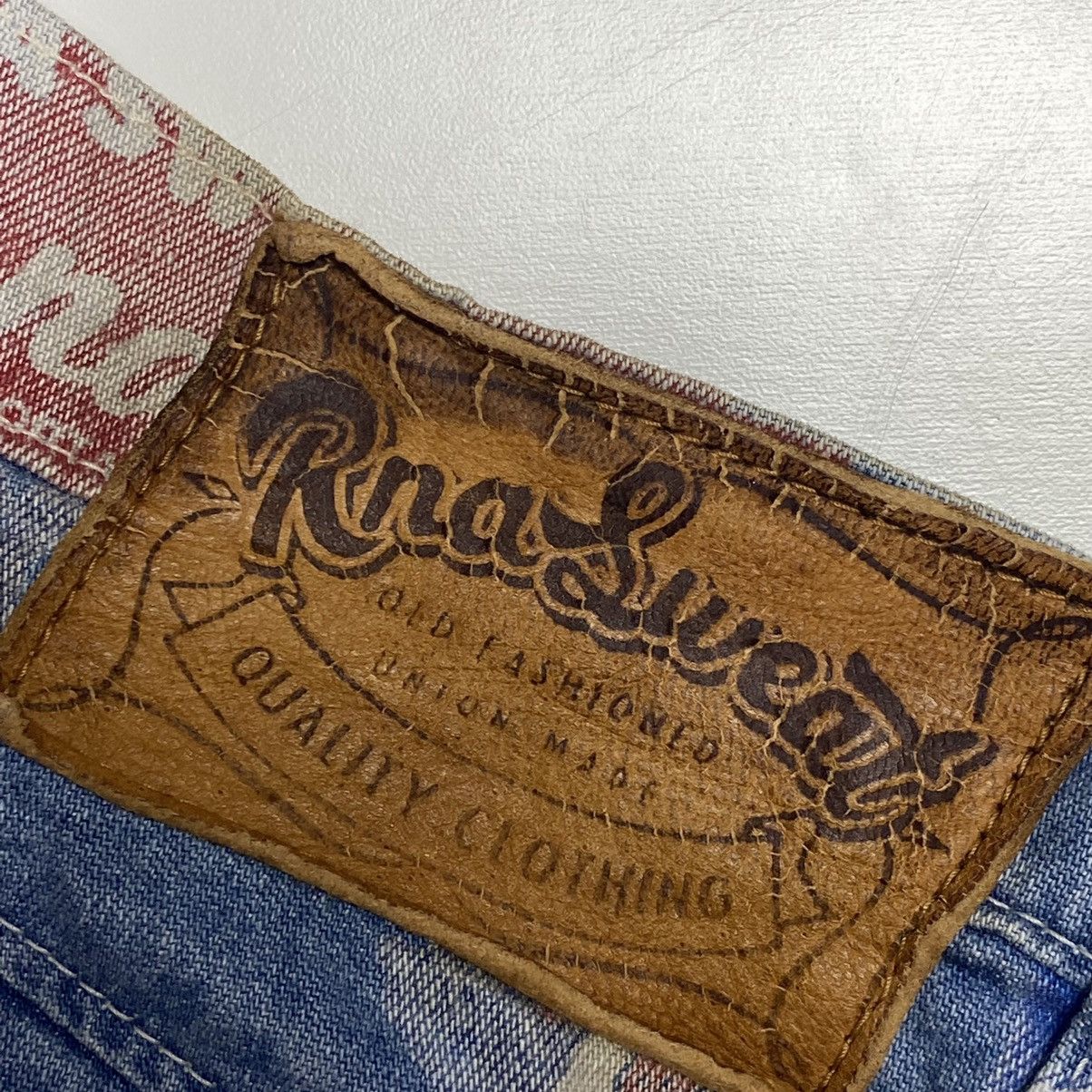 Hysteric Glamour 1990s RNA Inc - Printed Cross Bone Denim Pants Size US 30 / EU 46 - 7 Thumbnail