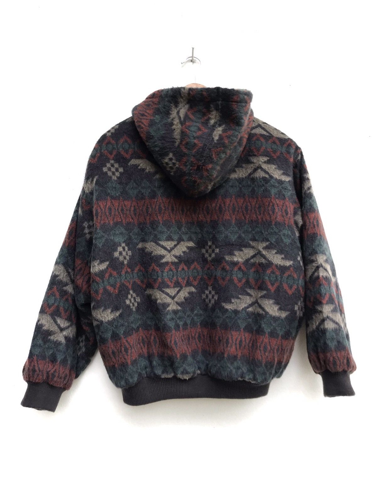Japanese Brand Art Navajo Bomber Style/Oversized Fleece Jacket Size US M / EU 48-50 / 2 - 4 Thumbnail