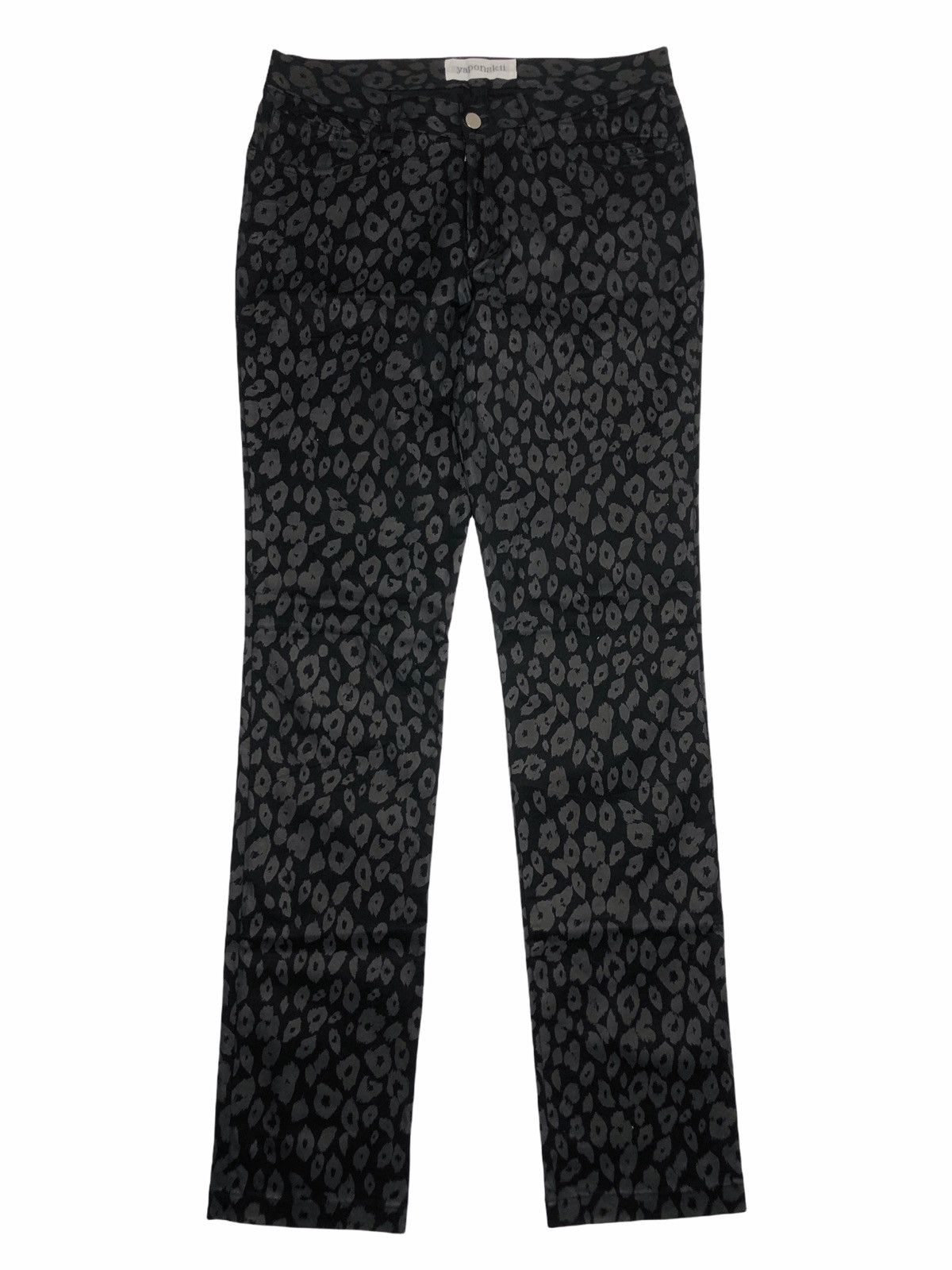 Yaponskii 2000s Yaponskii - Printed Coated Pants Size US 29 - 1 Thumbnail