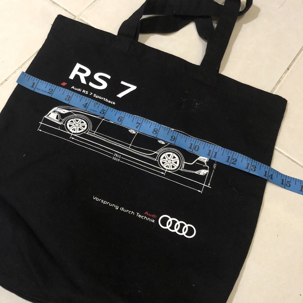 Audi AUDI RS 7 Sportsback Tote Bag Good condition Size ONE SIZE - 8 Thumbnail