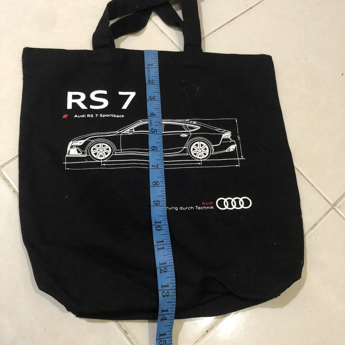 Audi AUDI RS 7 Sportsback Tote Bag Good condition Size ONE SIZE - 9 Thumbnail