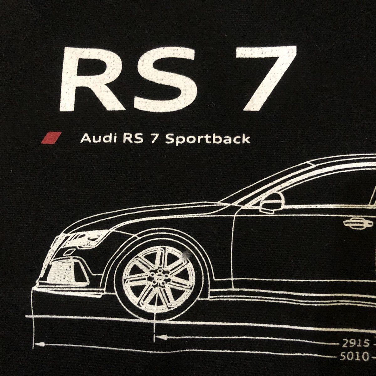 Audi AUDI RS 7 Sportsback Tote Bag Good condition Size ONE SIZE - 4 Thumbnail