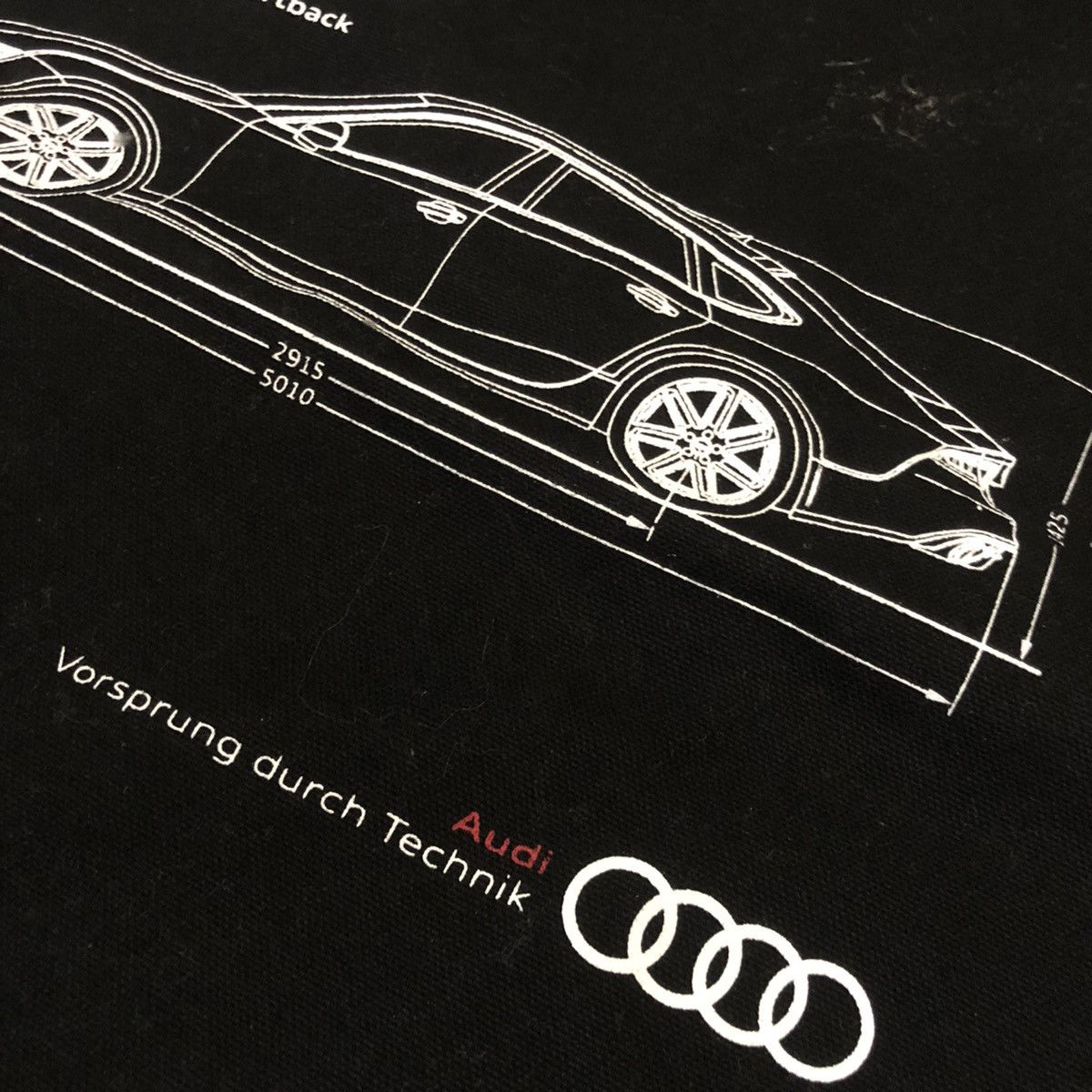 Audi AUDI RS 7 Sportsback Tote Bag Good condition Size ONE SIZE - 3 Thumbnail