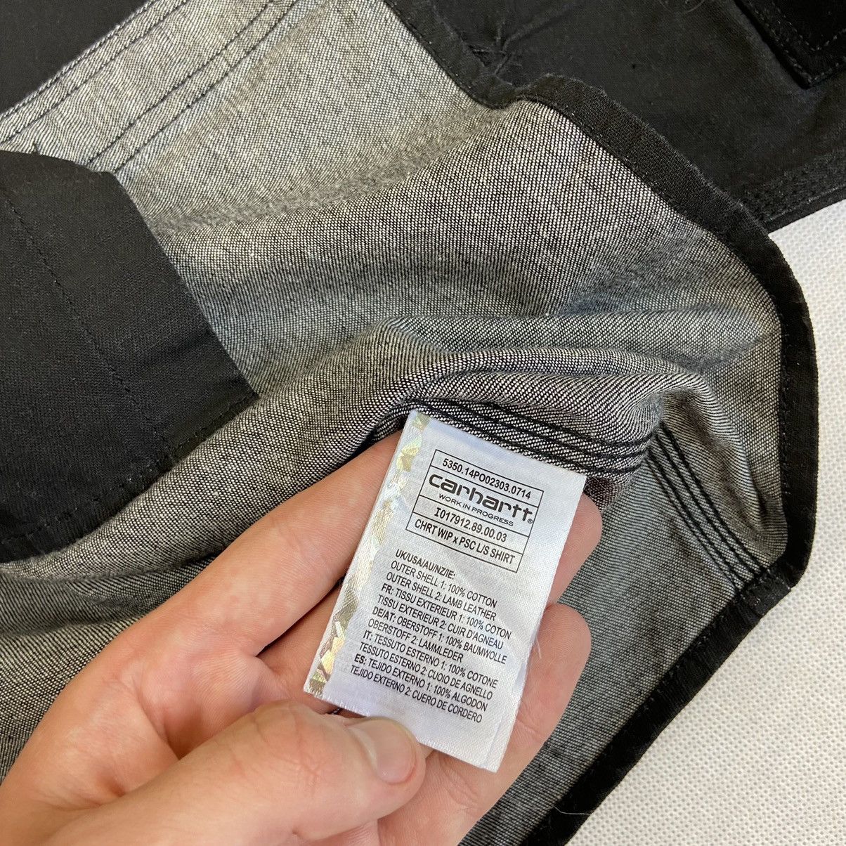 Carhartt Wip CARHARTT WIP X POLAR SKATE Co. L/S SHIRT BLACK M Size US M / EU 48-50 / 2 - 7 Thumbnail