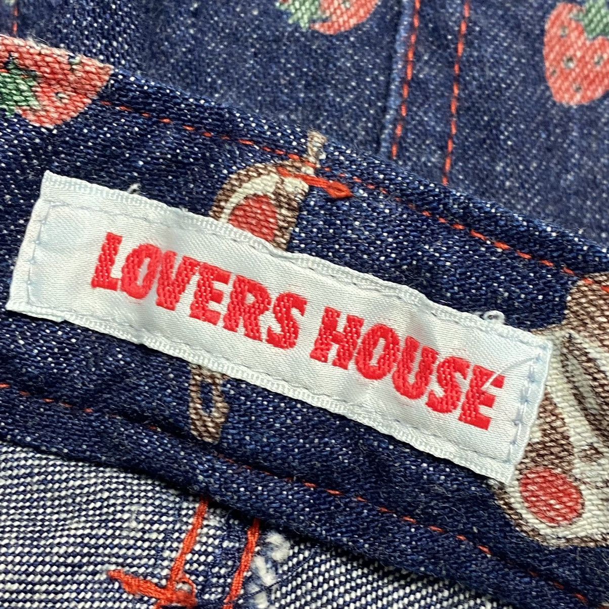 Hysteric Glamour 1990s Lover House - Panda Short Denim Pants Size US 28 / EU 44 - 4 Thumbnail