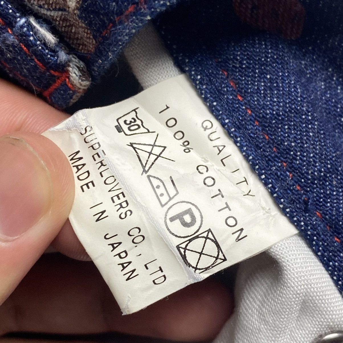 Hysteric Glamour 1990s Lover House - Panda Short Denim Pants Size US 28 / EU 44 - 5 Thumbnail