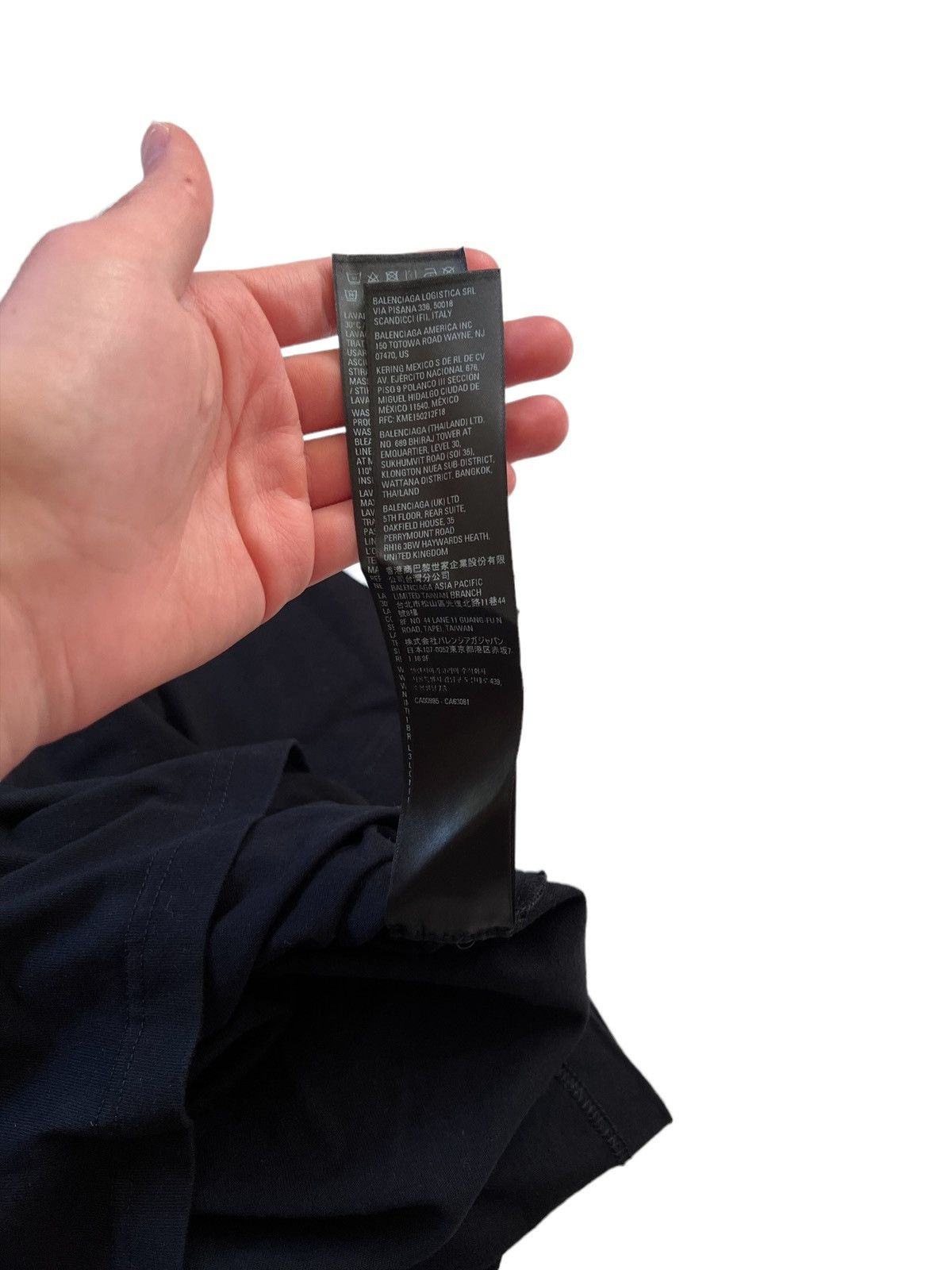 Adidas × Balenciaga Black Oversized 3 Stripe Shirt Size US L / EU 52-54 / 3 - 9 Thumbnail