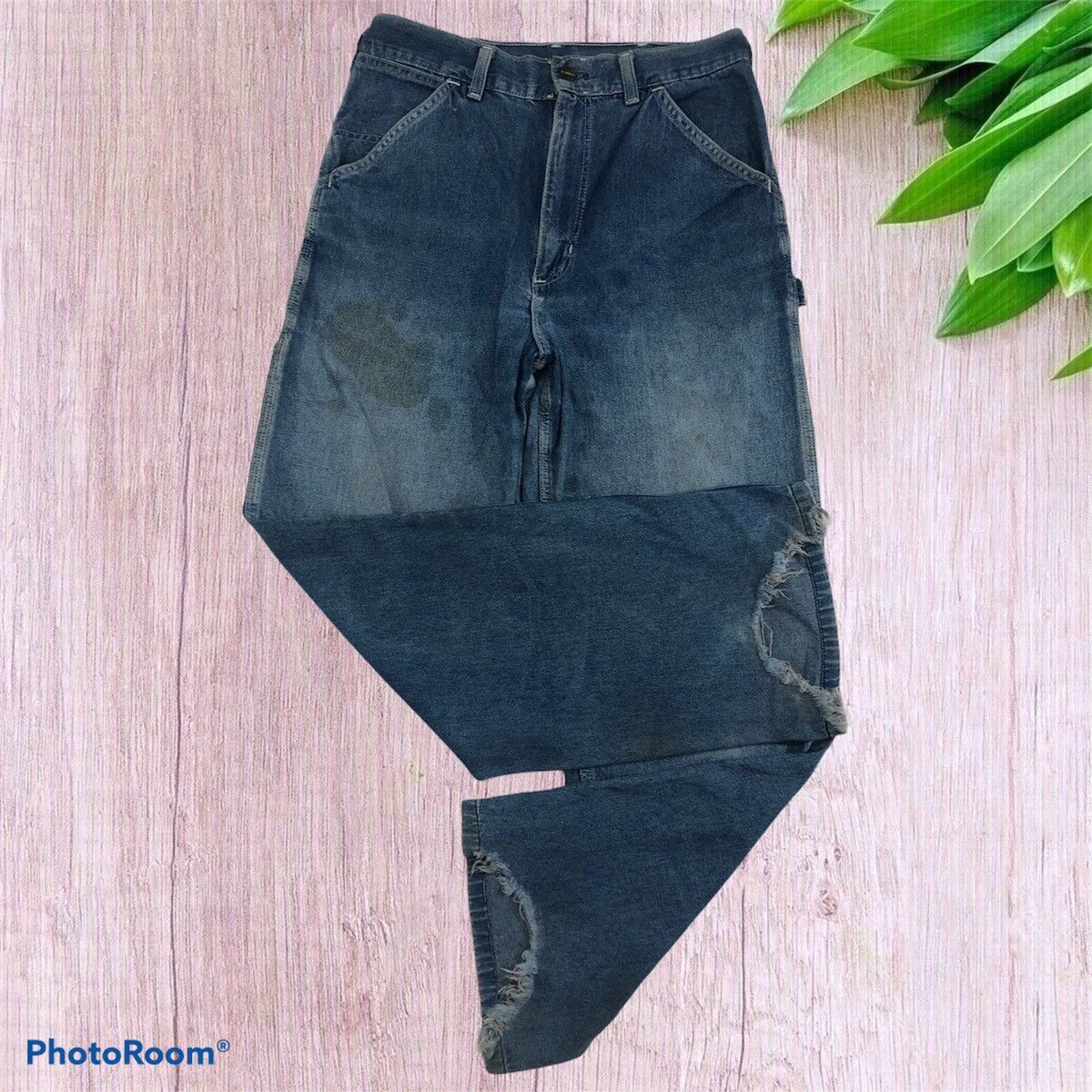 Carhartt × Vintage Vintage Carhartt Faded Carpenter Jeans Pants Size US 28 / EU 44 - 3 Thumbnail
