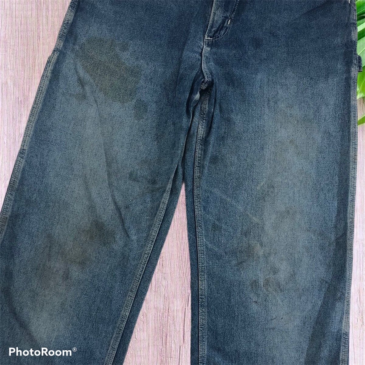 Carhartt × Vintage Vintage Carhartt Faded Carpenter Jeans Pants Size US 28 / EU 44 - 2 Thumbnail