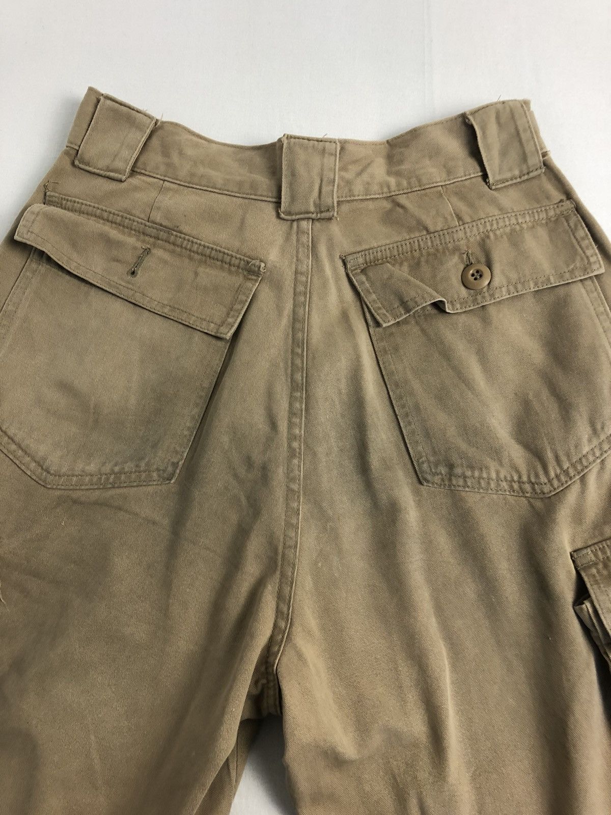 Japanese Brand BIG SMITH Drop Crotch Utility Baggy Cargo Pants Size US 28 / EU 44 - 13 Thumbnail