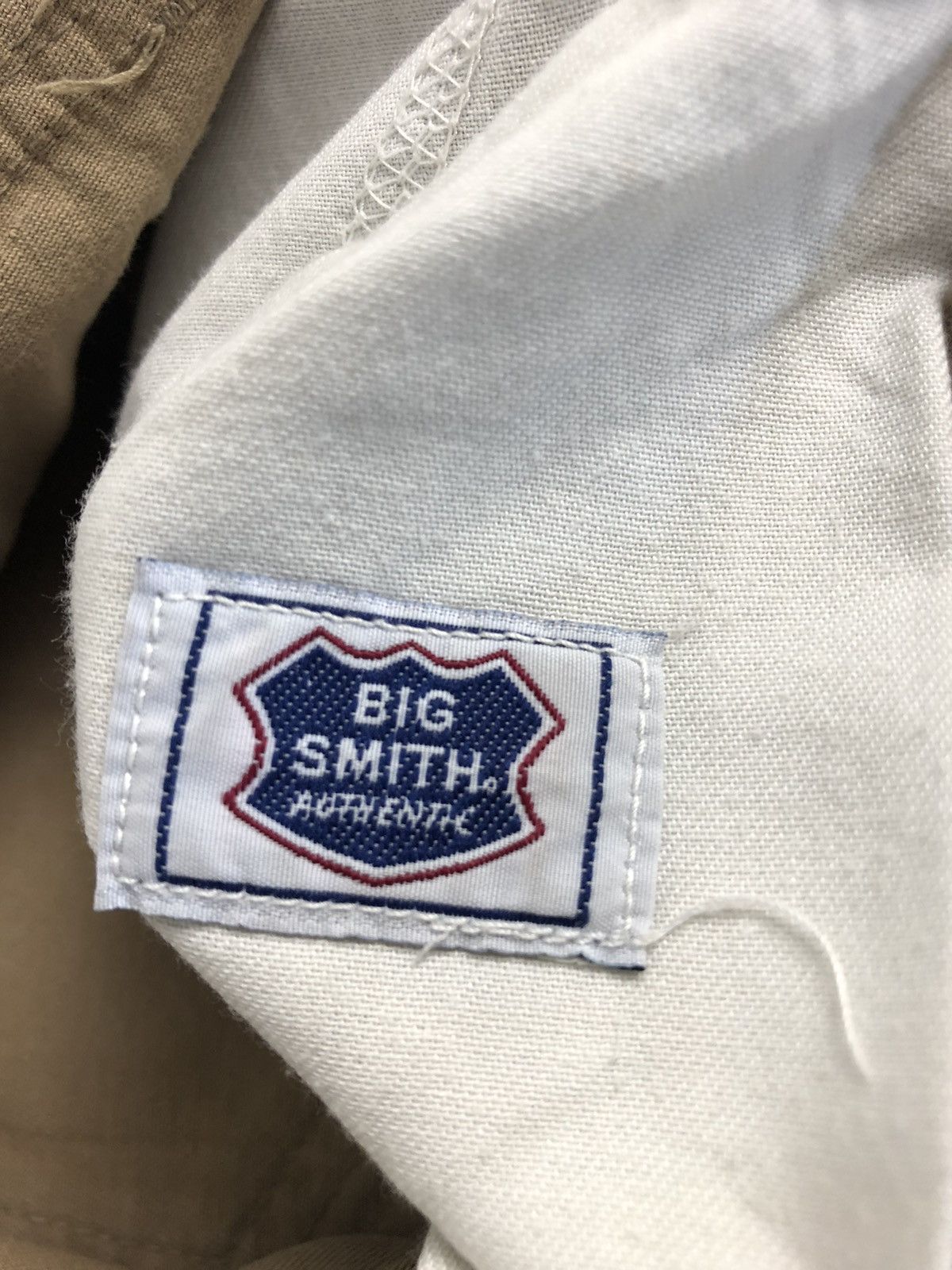 Japanese Brand BIG SMITH Drop Crotch Utility Baggy Cargo Pants Size US 28 / EU 44 - 5 Thumbnail