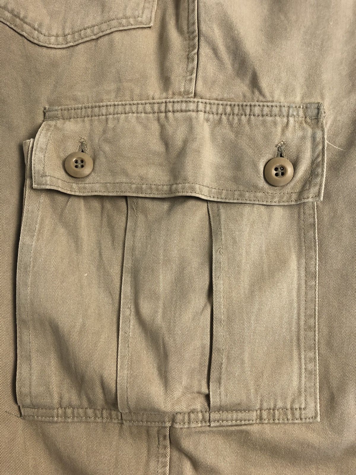Japanese Brand BIG SMITH Drop Crotch Utility Baggy Cargo Pants Size US 28 / EU 44 - 9 Thumbnail