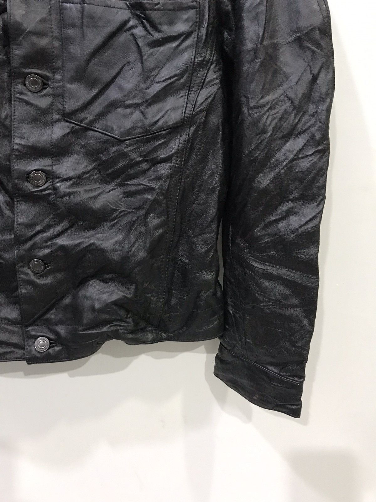 Genuine Leather Black Genuine Leather Jacket Size US M / EU 48-50 / 2 - 5 Thumbnail
