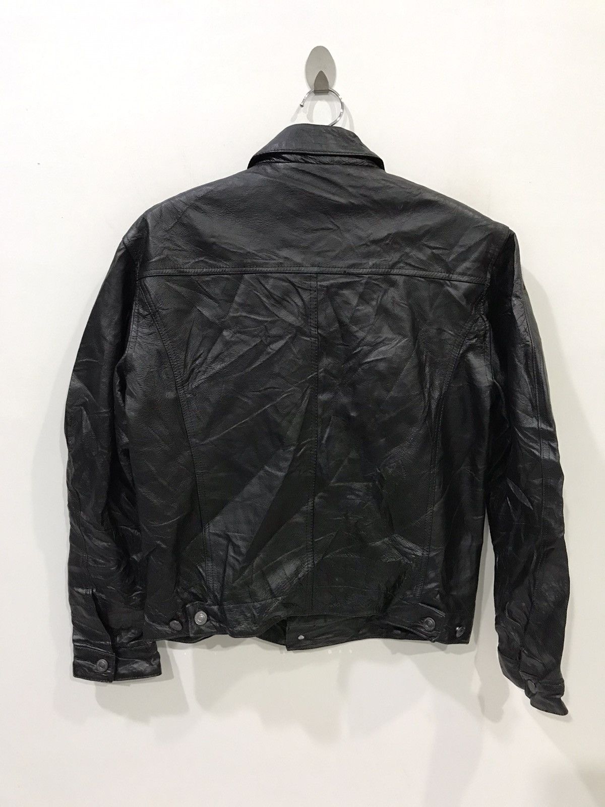 Genuine Leather Black Genuine Leather Jacket Size US M / EU 48-50 / 2 - 10 Thumbnail