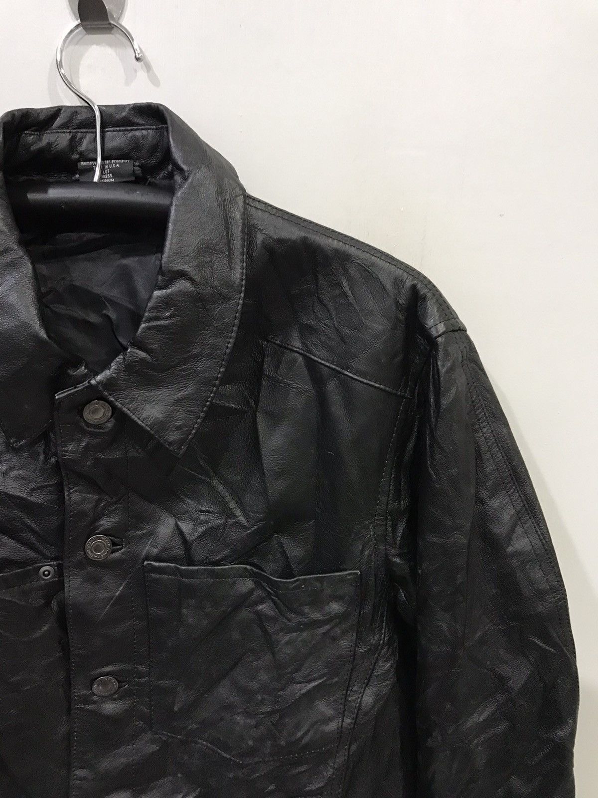 Genuine Leather Black Genuine Leather Jacket Size US M / EU 48-50 / 2 - 3 Thumbnail