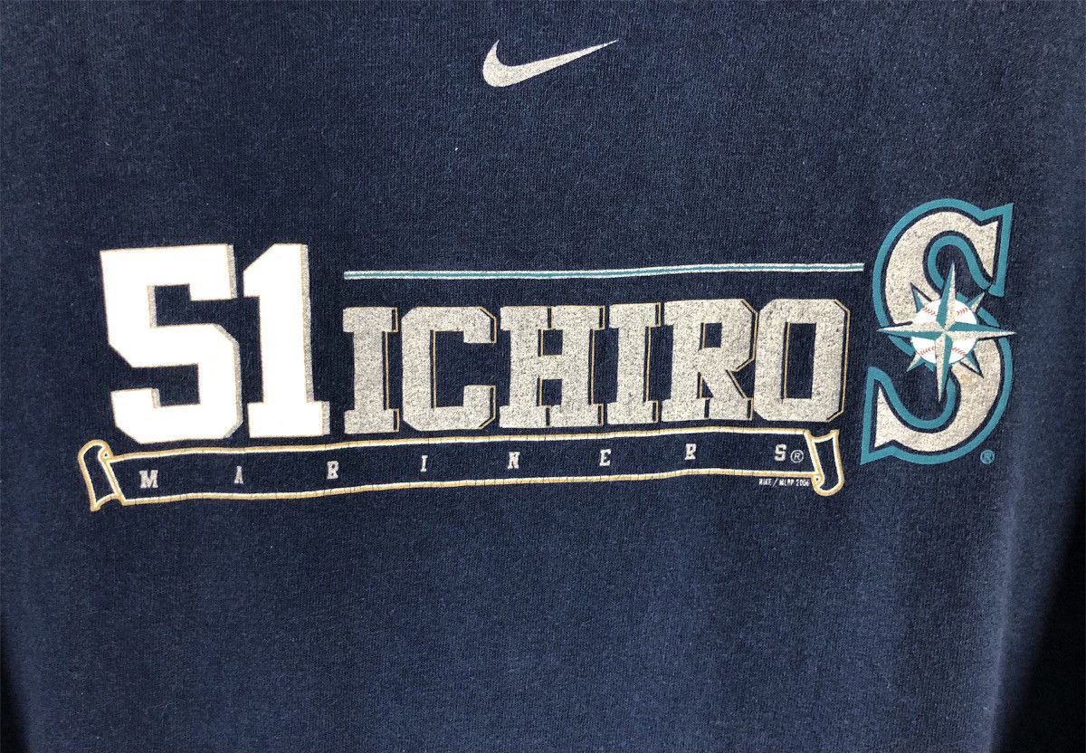 Nike × Vintage Nike Ichiro 51 Baseball Club Shirt Sport Swag Top Tee XL Size US XL / EU 56 / 4 - 5 Thumbnail