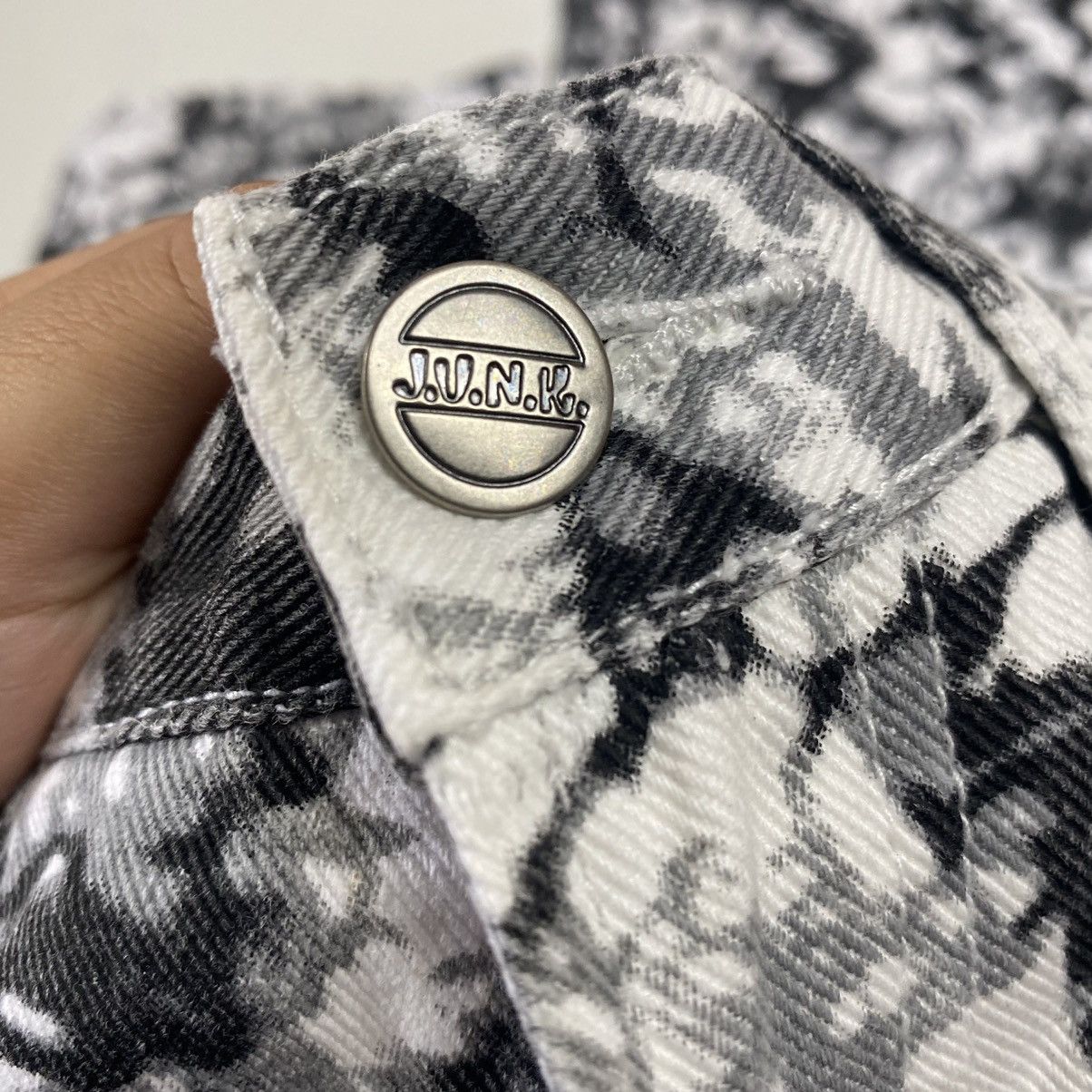 Japanese Brand ❤️‍🔥NEEDGONE❤️‍🔥1990s J.U.N.K - Venom Denim Pants Size US 28 / EU 44 - 6 Thumbnail