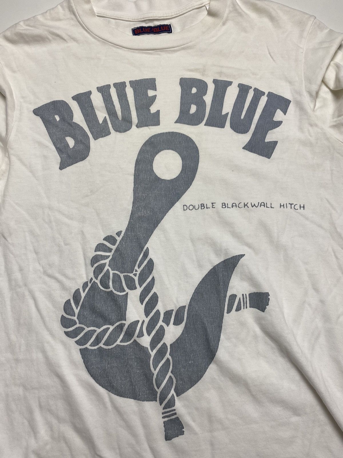 Blue Blue Japan × Japanese Brand 1990s Blue Blue - Iconic Anchor Longsleeve Size US S / EU 44-46 / 1 - 2 Thumbnail