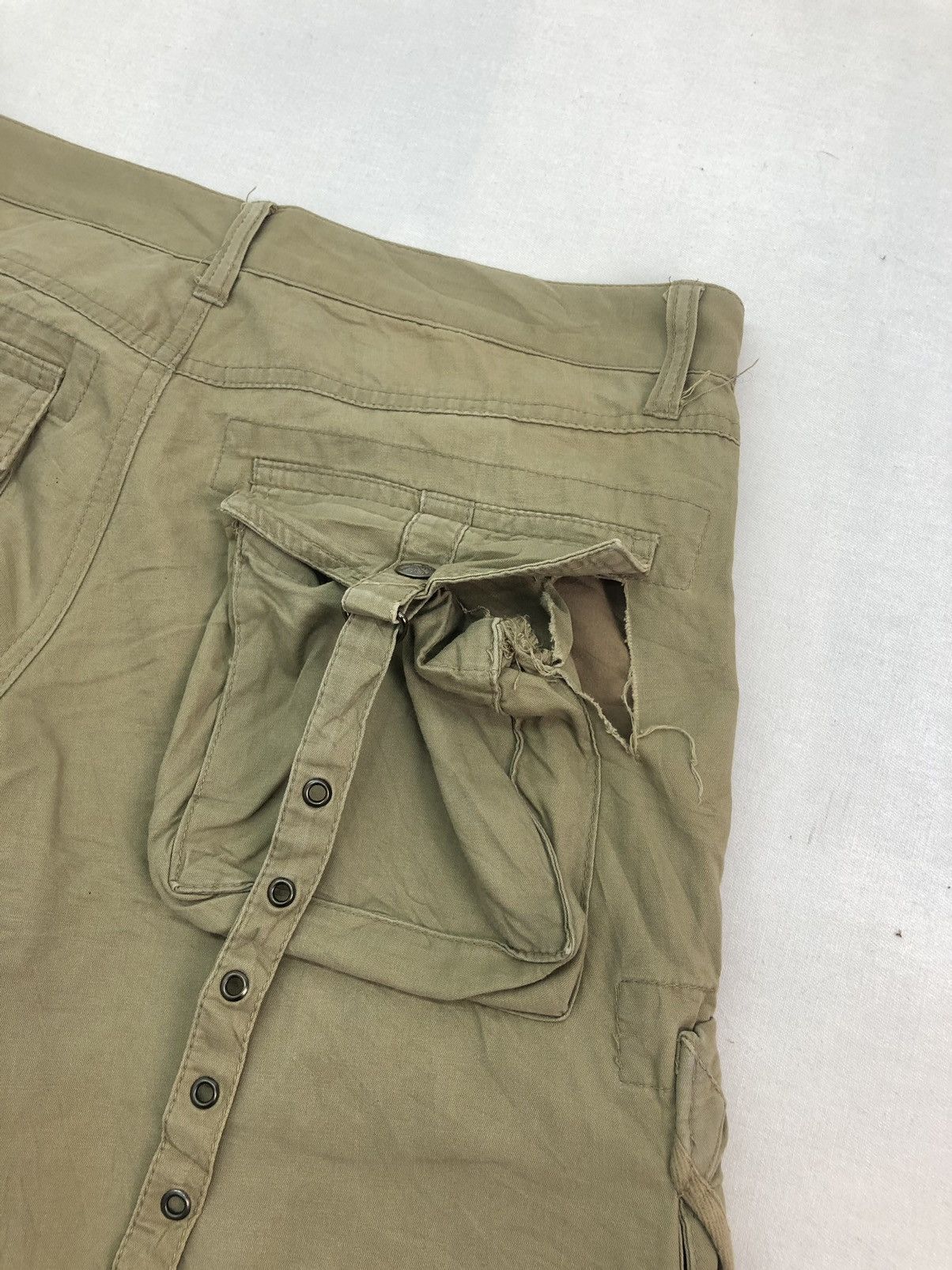 Japanese Brand 🔴 Cargo Bondage 9 Pocket Tactical Utility Workers Pants Size US 32 / EU 48 - 11 Thumbnail