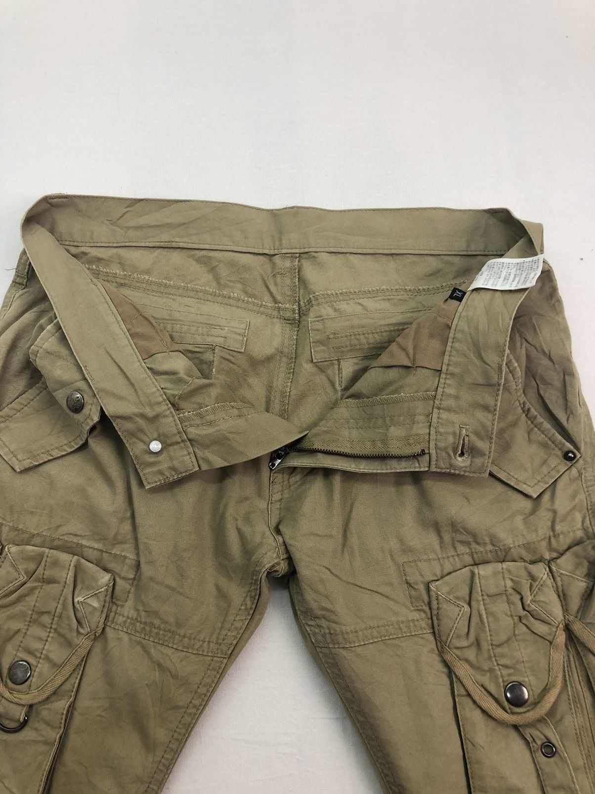 Japanese Brand 🔴 Cargo Bondage 9 Pocket Tactical Utility Workers Pants Size US 32 / EU 48 - 16 Thumbnail