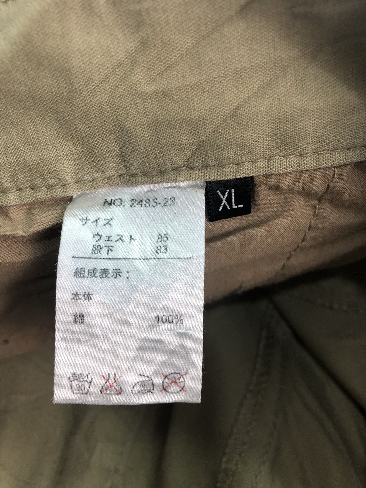 Japanese Brand 🔴 Cargo Bondage 9 Pocket Tactical Utility Workers Pants Size US 32 / EU 48 - 13 Thumbnail