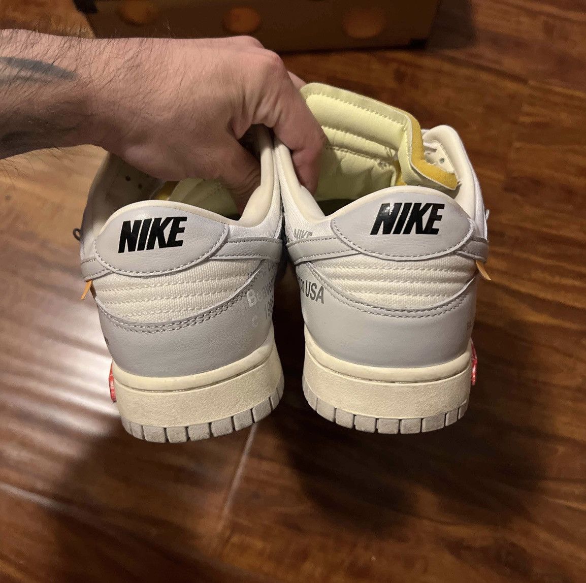 Nike × Off-White Virgil Abloh Off-White Dunk Size US 10 / EU 43 - 5 Thumbnail