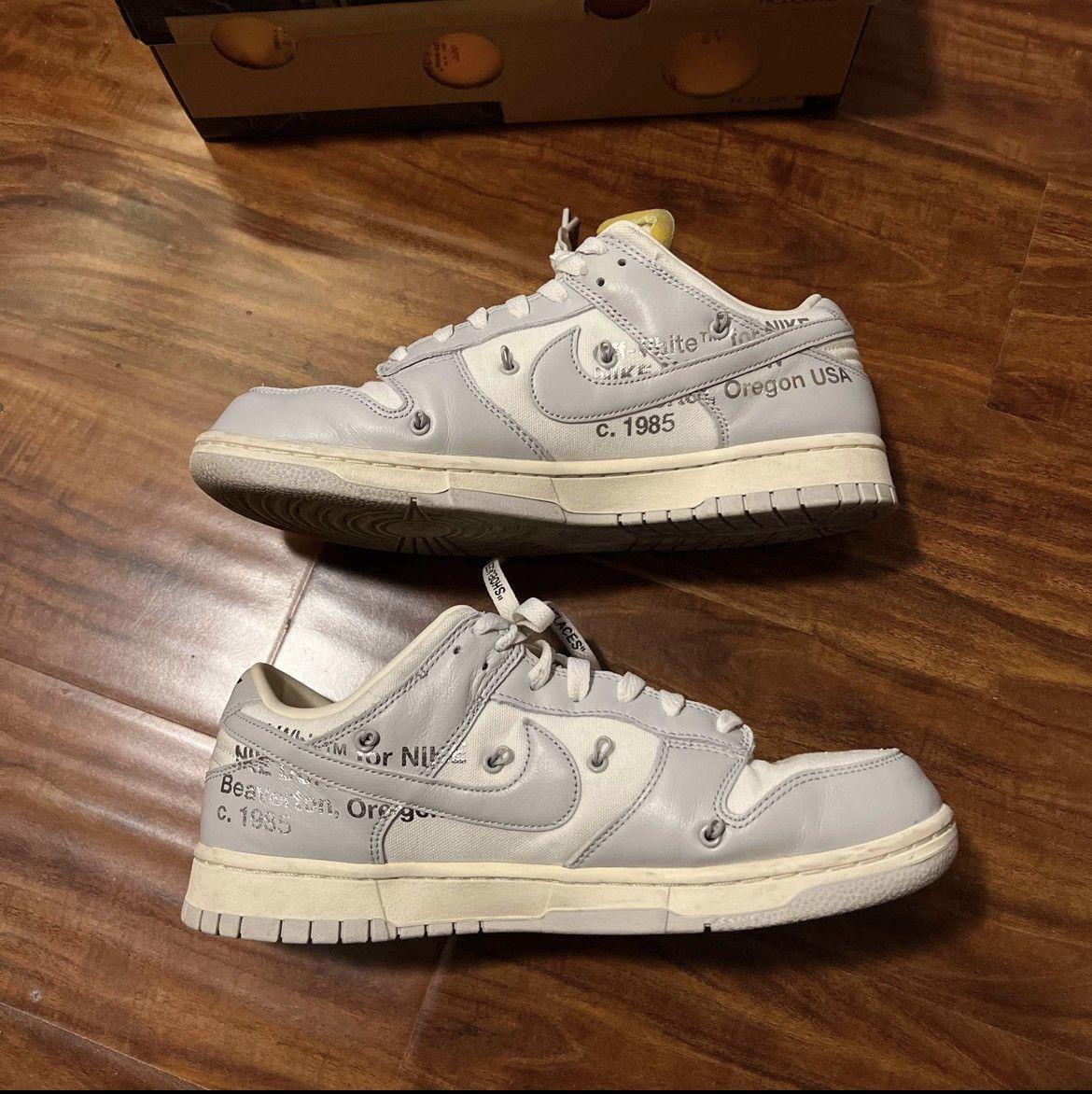 Nike × Off-White Virgil Abloh Off-White Dunk Size US 10 / EU 43 - 3 Thumbnail