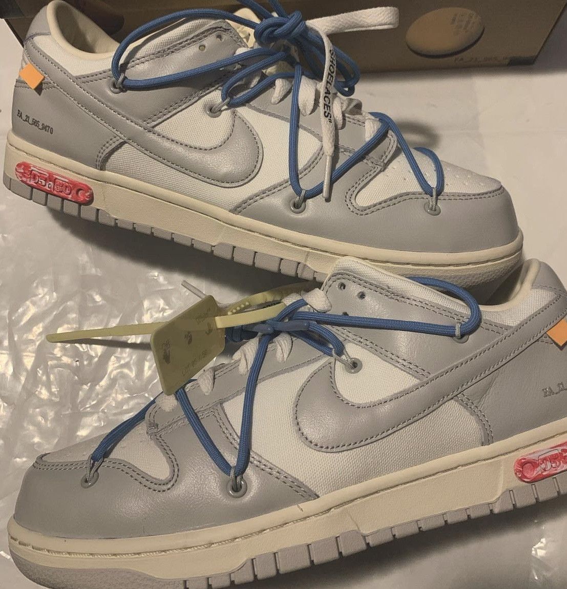 Nike × Off-White Virgil Abloh Off-White Dunk Size US 10 / EU 43 - 12 Thumbnail