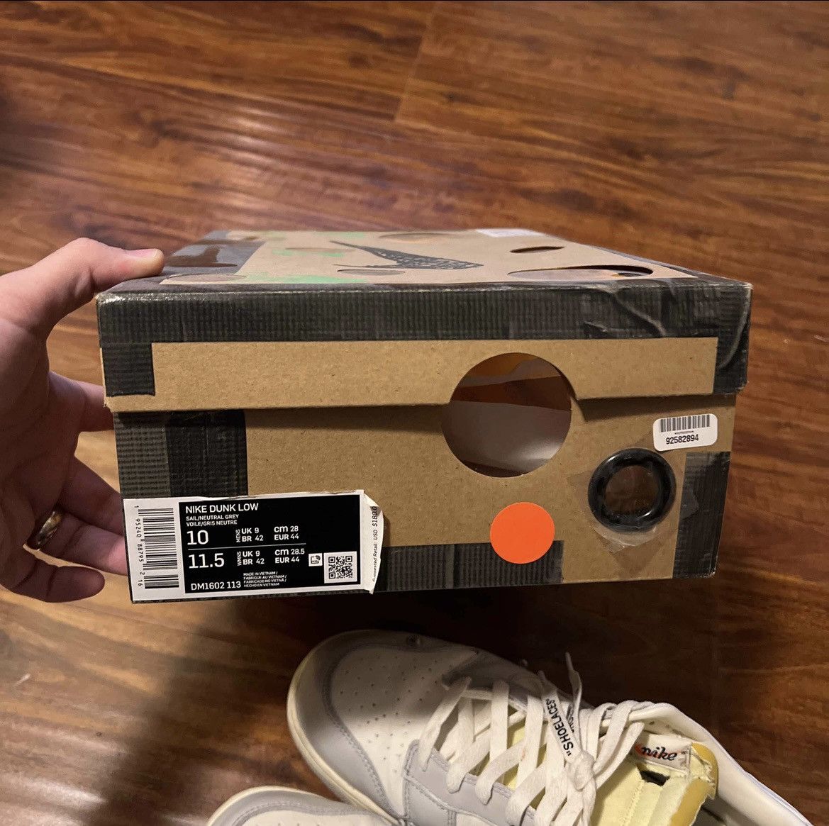 Nike × Off-White Virgil Abloh Off-White Dunk Size US 10 / EU 43 - 8 Thumbnail
