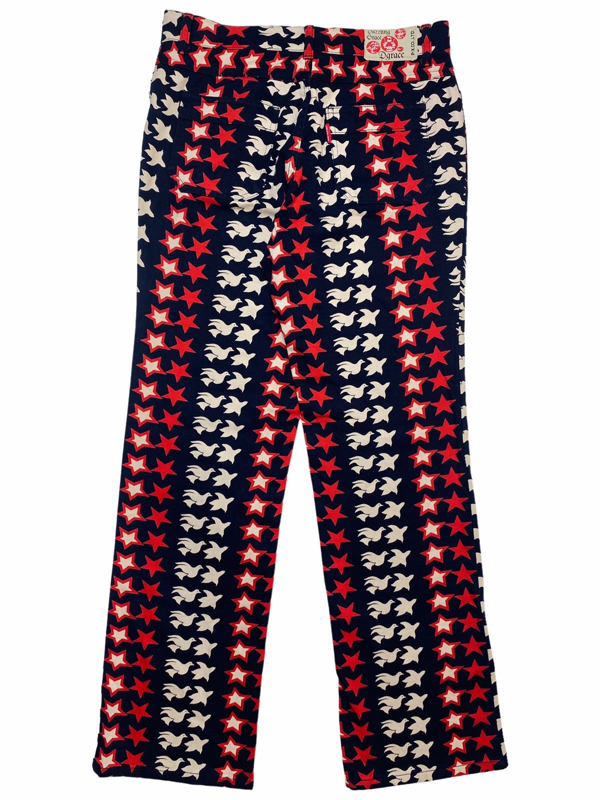20471120 1990s Dazzling Grace - Dove & Star Denim Pants Size US 27 - 2 Thumbnail