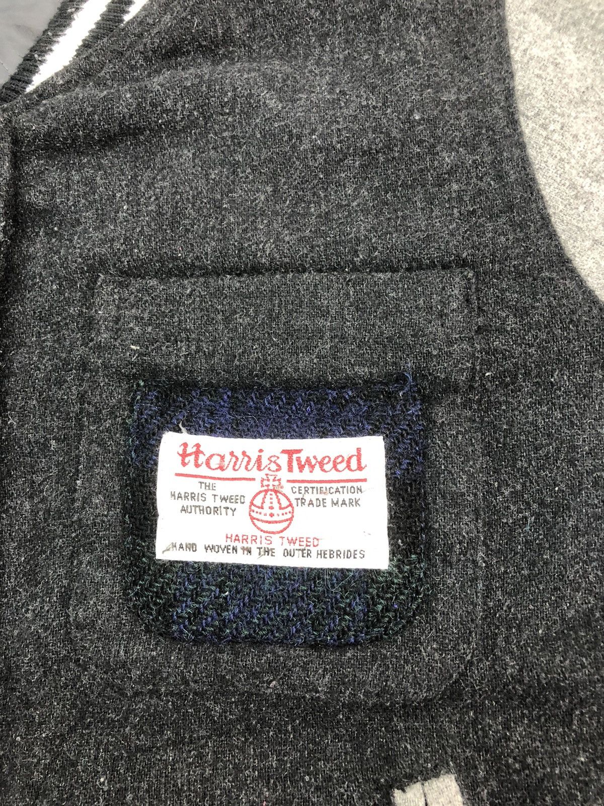 Harris Tweed Harris Tweed Kids Wool Varsity Jacket Size US XXS / EU 40 - 12 Thumbnail