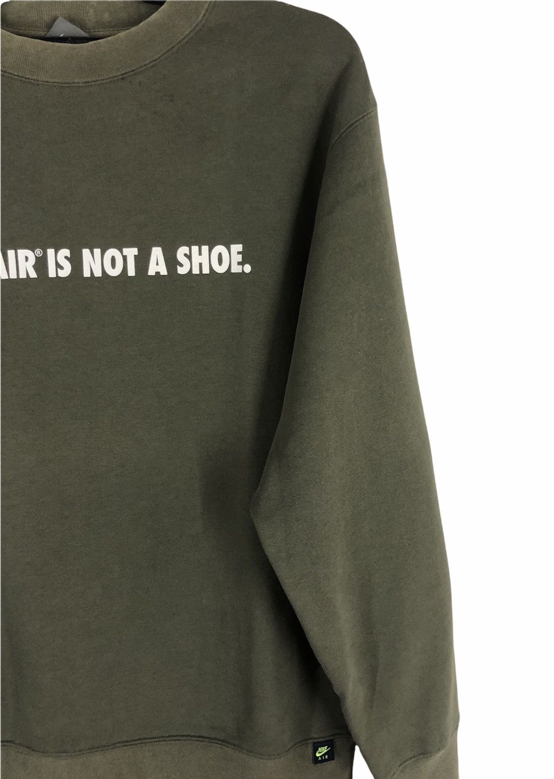 Nike Nike Nike Air Is Not A Shoe sweatshirt Size US L / EU 52-54 / 3 - 6 Thumbnail
