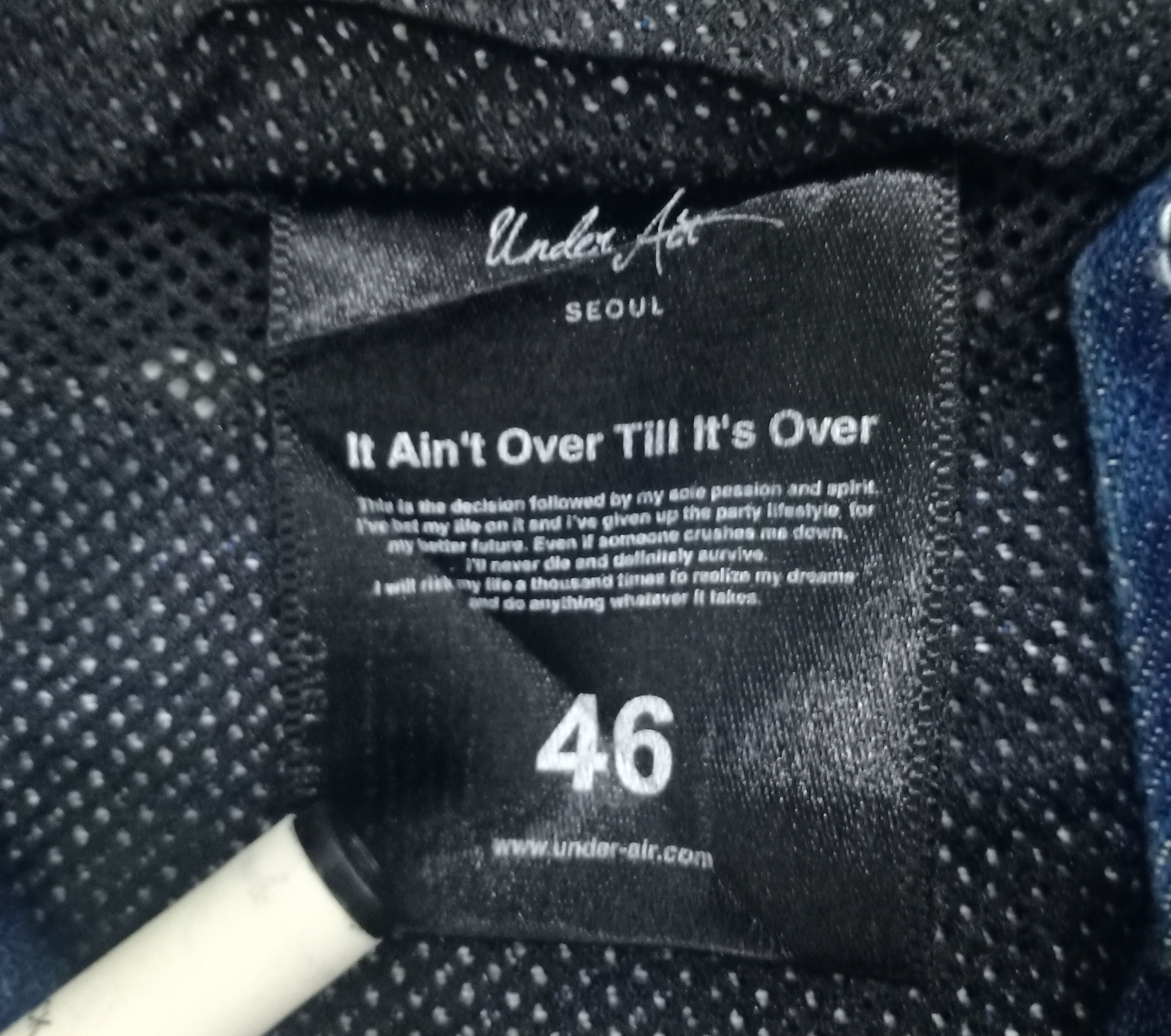 Japanese Brand Japanese Under Air Denim Hoodie multipocket Hoodie Size US L / EU 52-54 / 3 - 10 Thumbnail