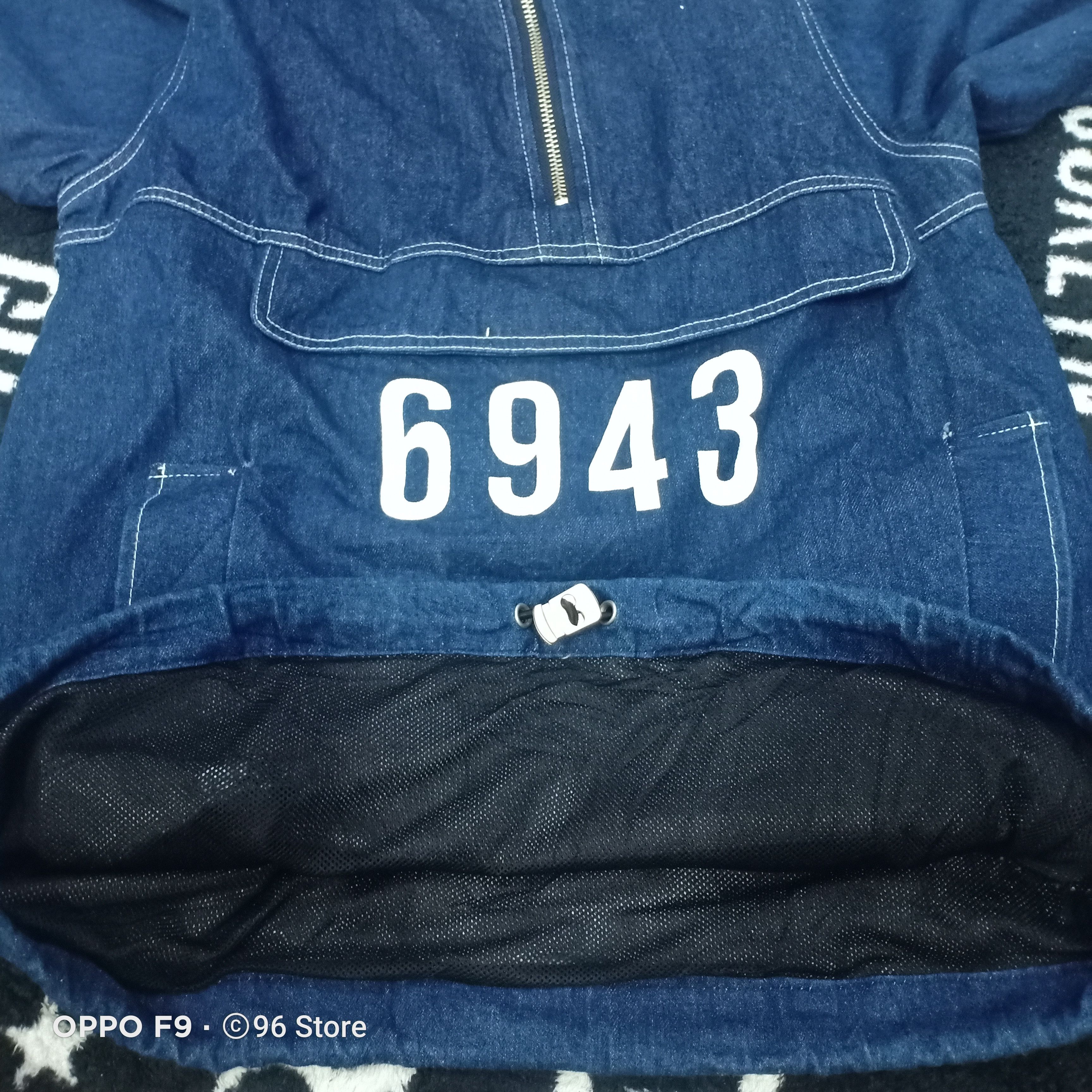 Japanese Brand Japanese Under Air Denim Hoodie multipocket Hoodie Size US L / EU 52-54 / 3 - 12 Thumbnail
