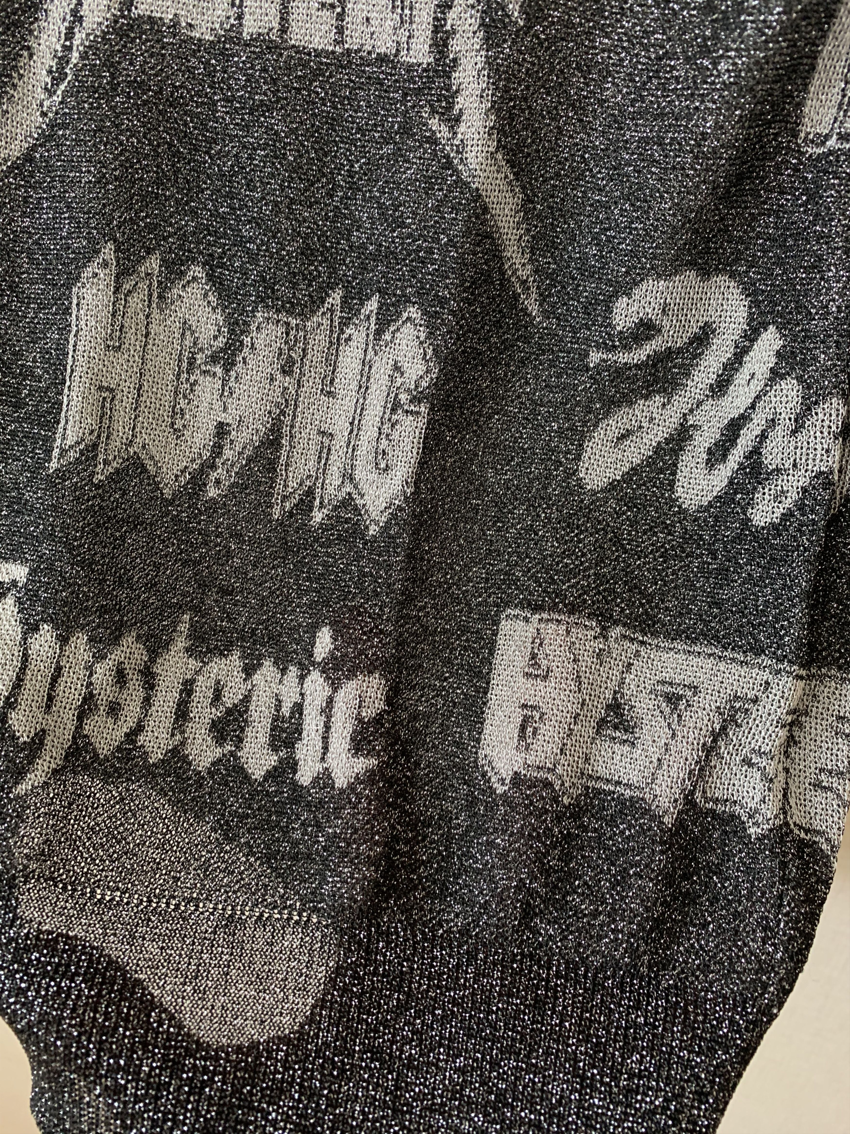 Hysteric Glamour Multi Logo Printed Knit Size S / US 4 / IT 40 - 5 Thumbnail
