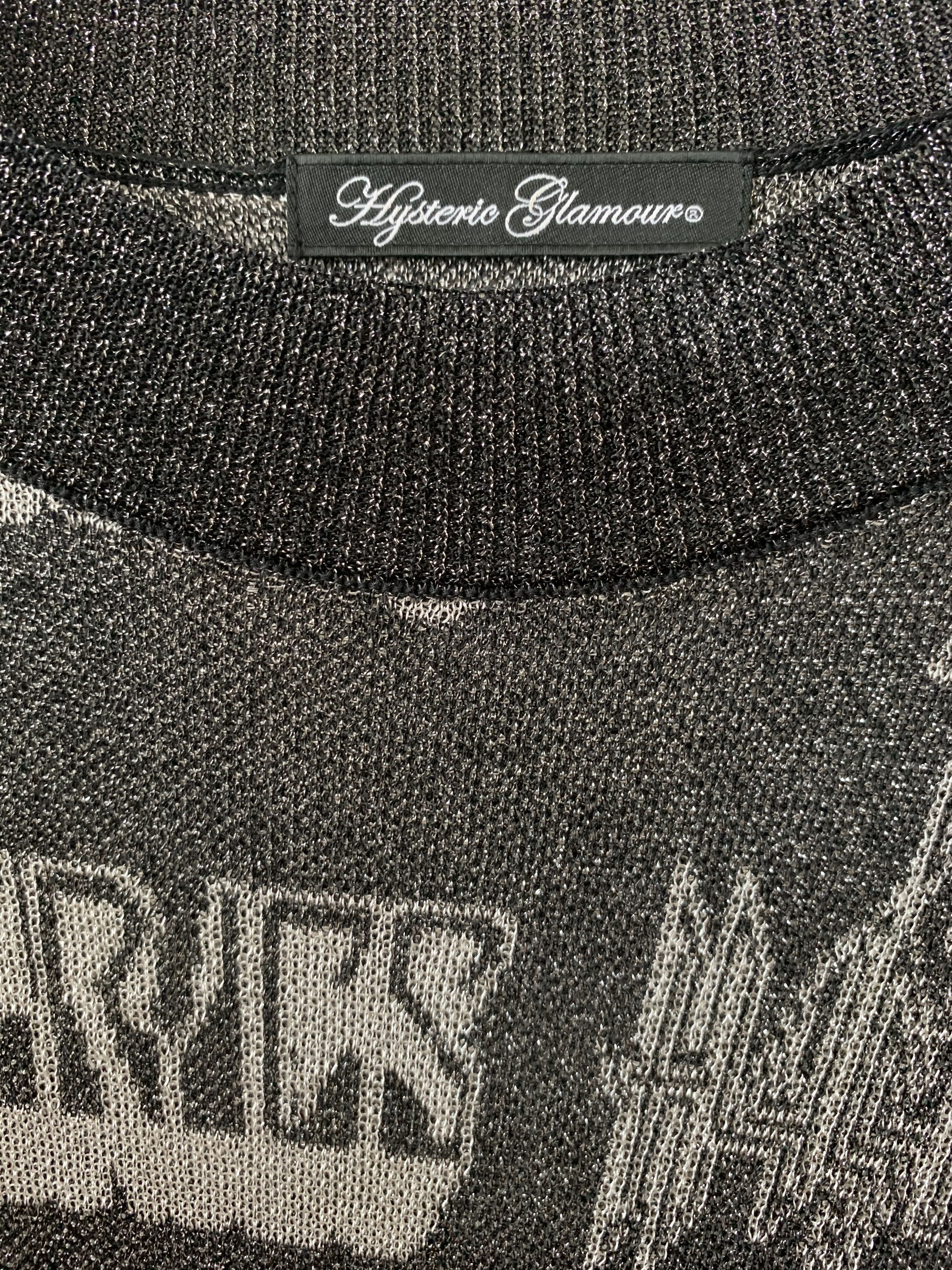 Hysteric Glamour Multi Logo Printed Knit Size S / US 4 / IT 40 - 7 Thumbnail