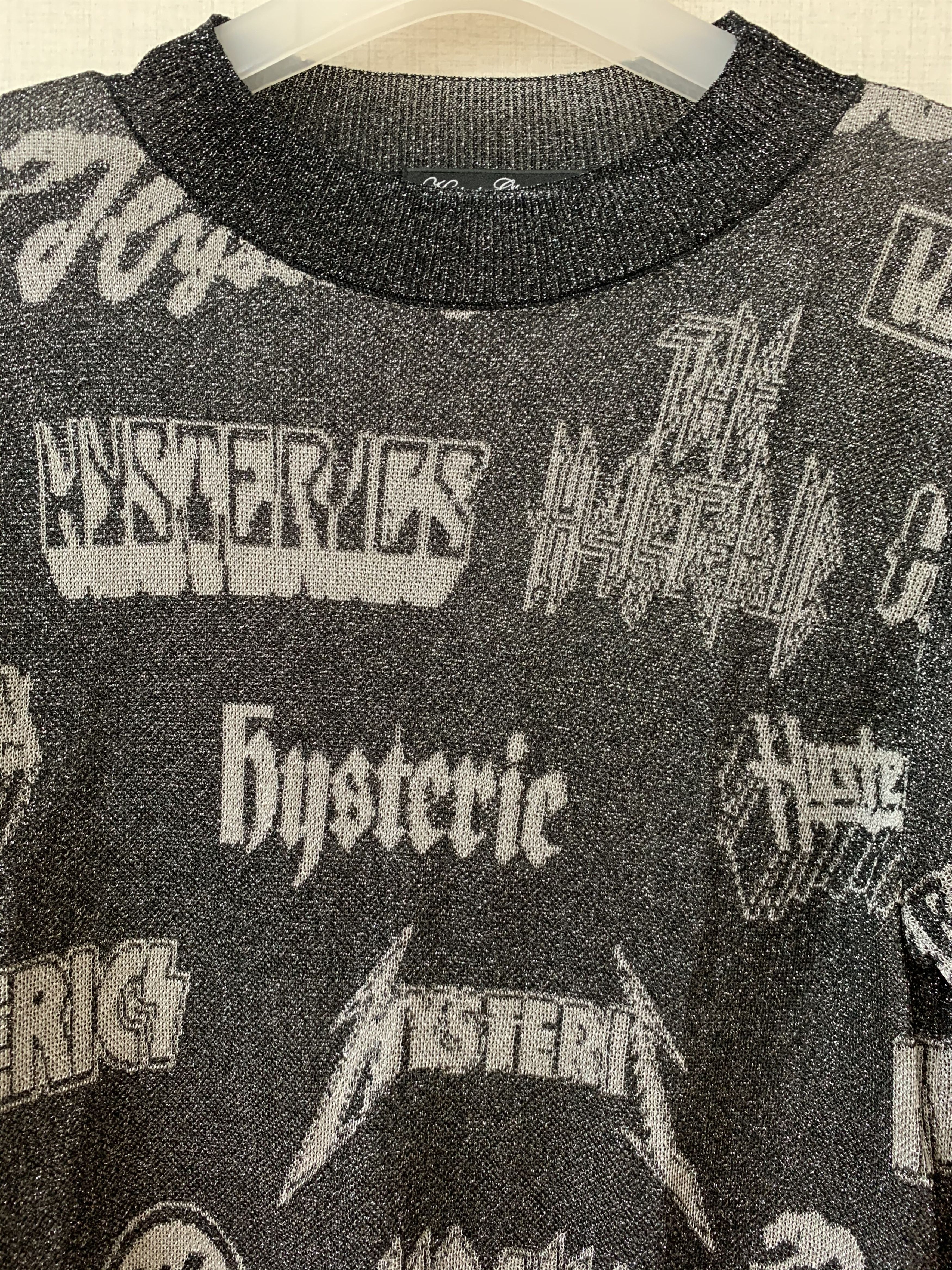Hysteric Glamour Multi Logo Printed Knit Size S / US 4 / IT 40 - 4 Thumbnail