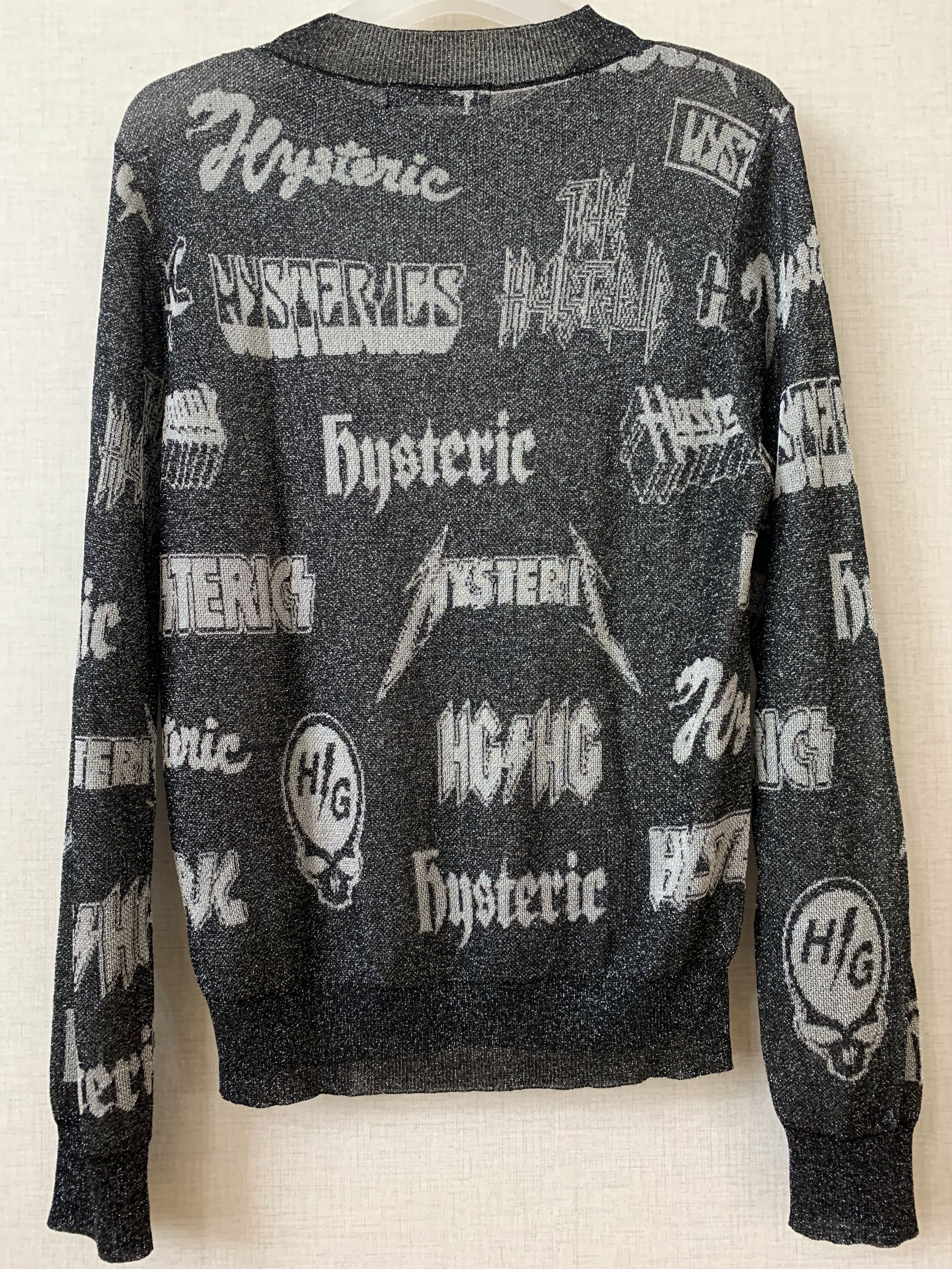 Hysteric Glamour Multi Logo Printed Knit Size S / US 4 / IT 40 - 3 Thumbnail