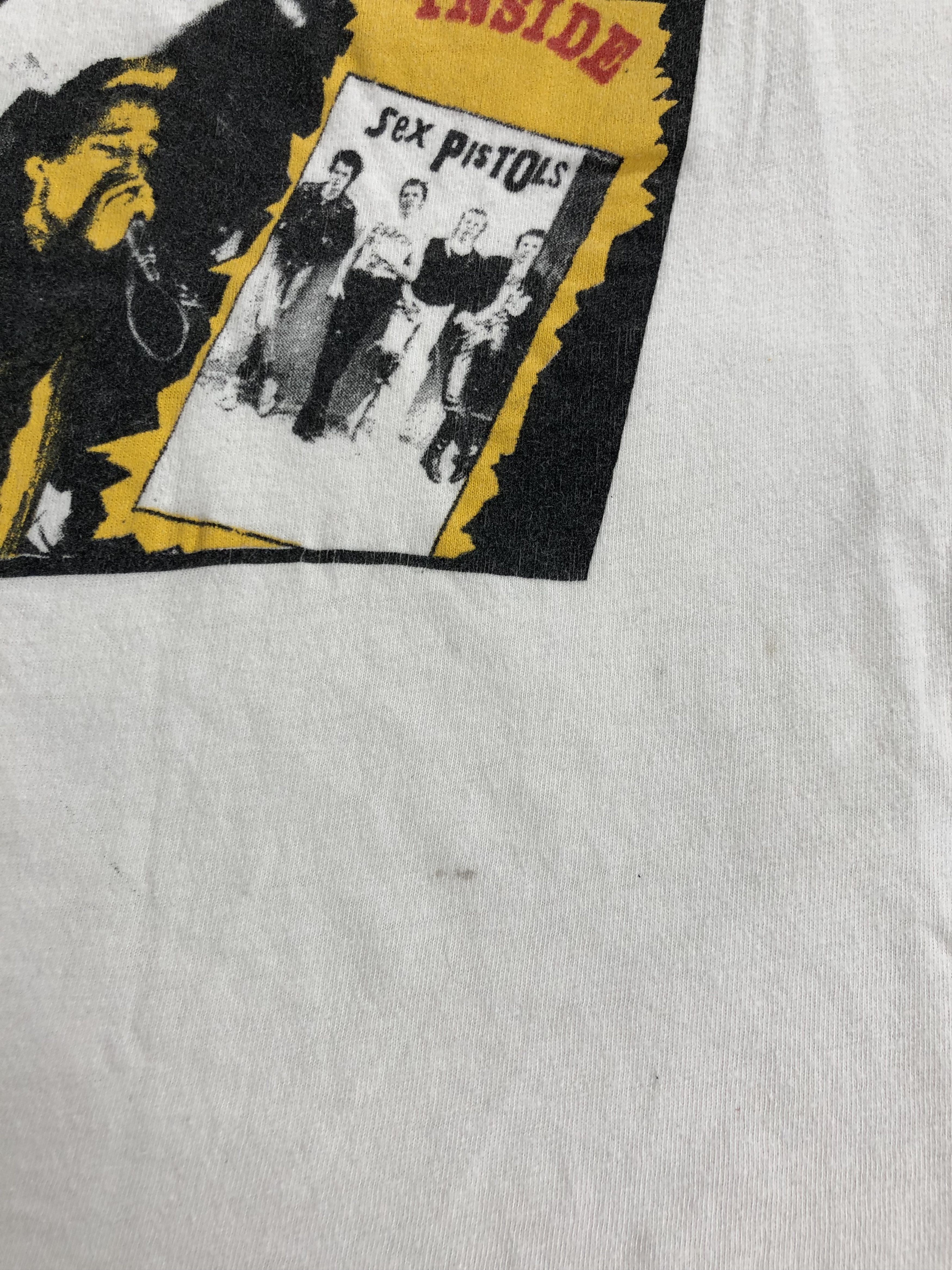 Band Tees Vintage 90s Sex Pistols Johnny Rotten (Vivienne Westwood) Size US L / EU 52-54 / 3 - 7 Thumbnail
