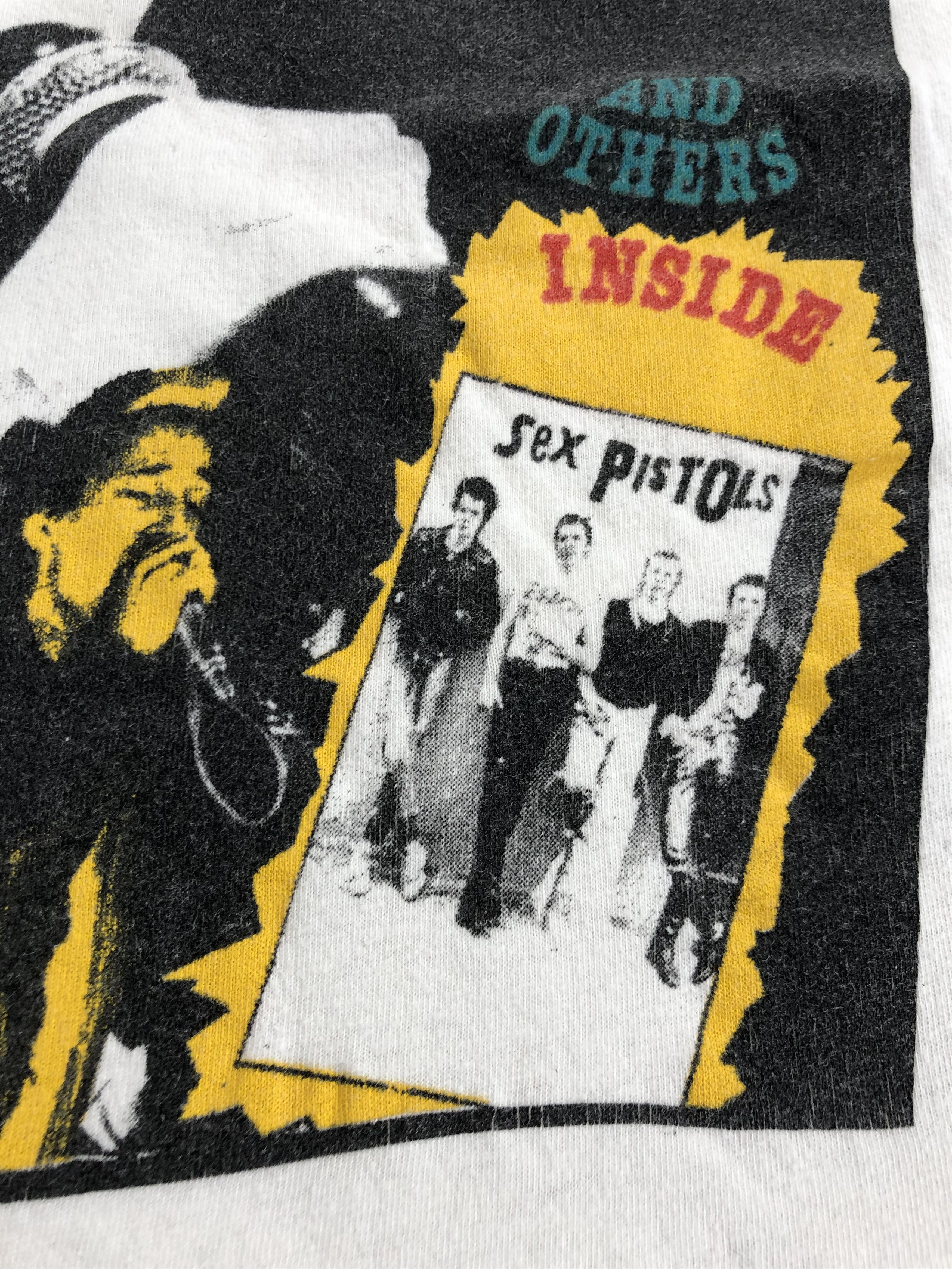Band Tees Vintage 90s Sex Pistols Johnny Rotten (Vivienne Westwood) Size US L / EU 52-54 / 3 - 5 Thumbnail
