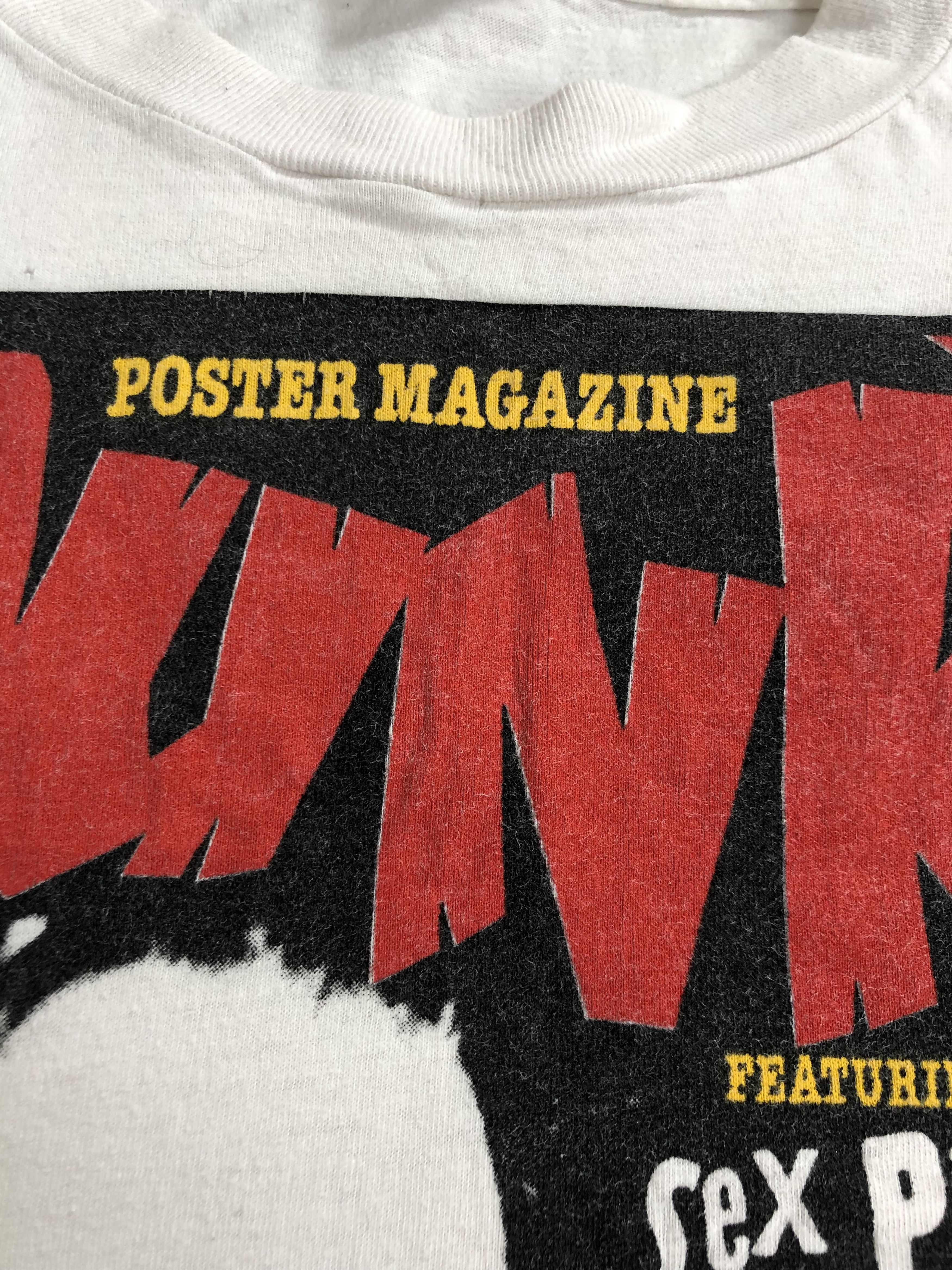 Band Tees Vintage 90s Sex Pistols Johnny Rotten (Vivienne Westwood) Size US L / EU 52-54 / 3 - 4 Thumbnail