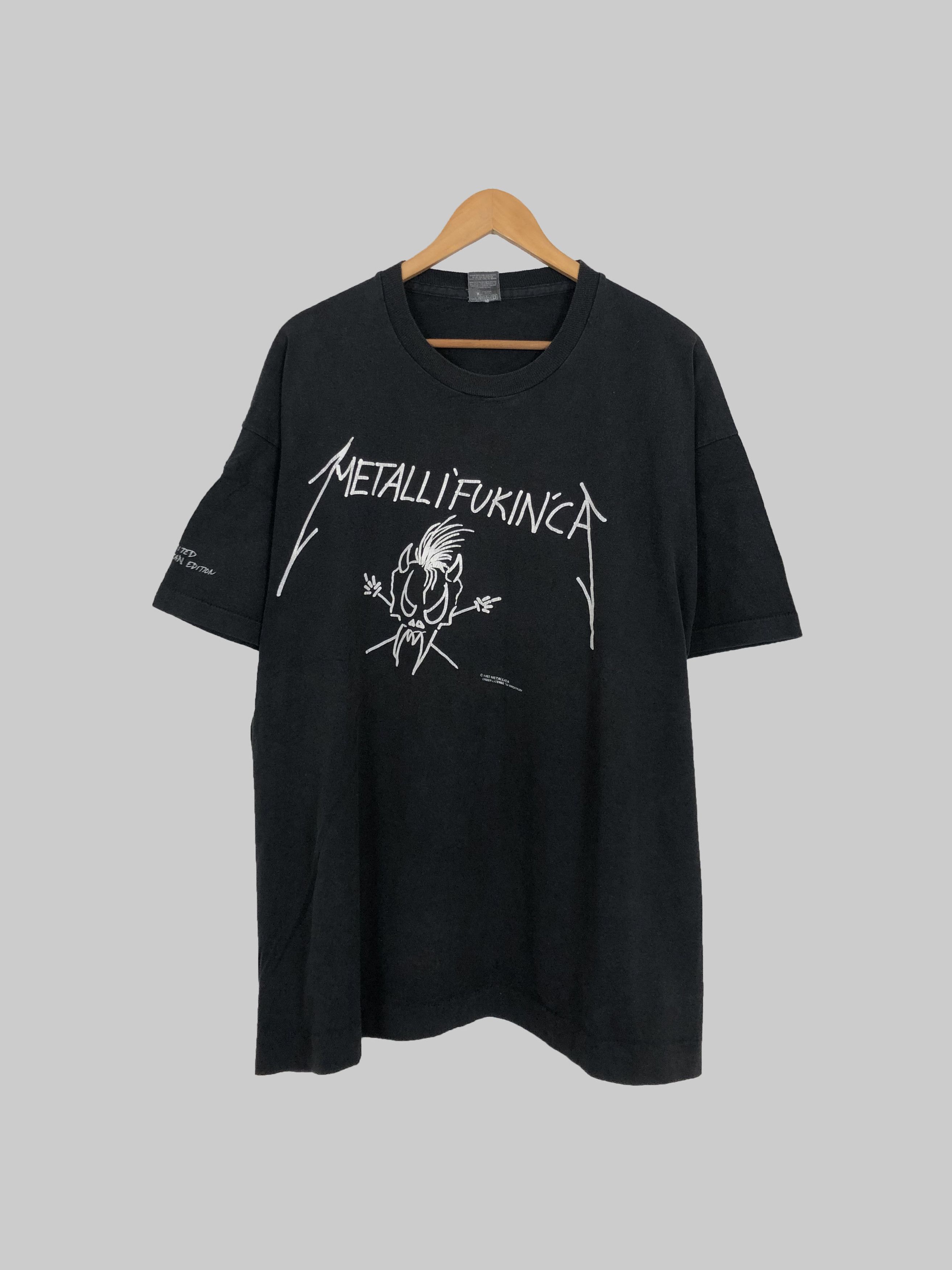 Band Tees Vintage 1993 Metallica Metalli’Fuckin’Ca (Black Sabbath) Size US XL / EU 56 / 4 - 1 Thumbnail
