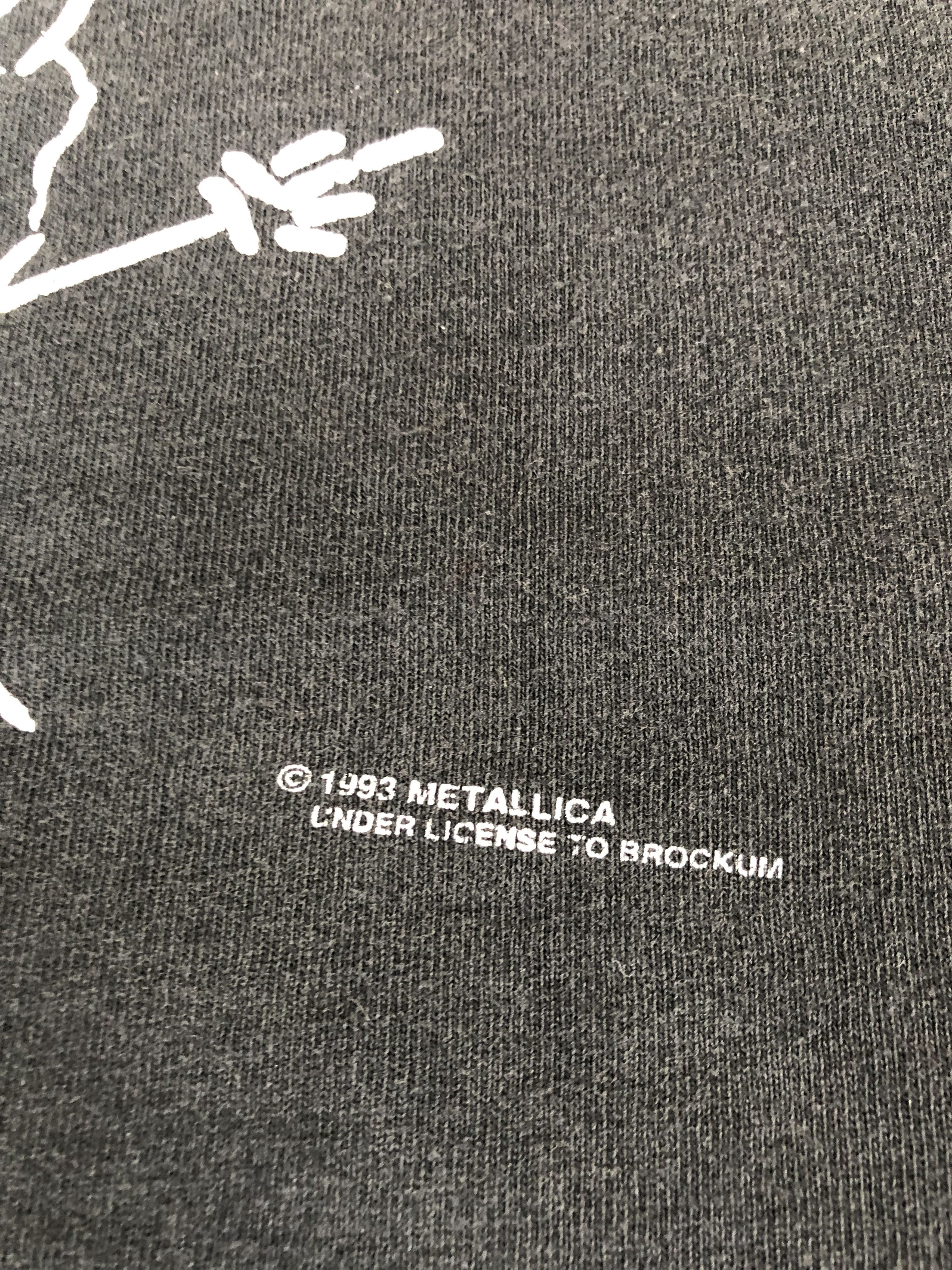 Band Tees Vintage 1993 Metallica Metalli’Fuckin’Ca (Black Sabbath) Size US XL / EU 56 / 4 - 8 Thumbnail