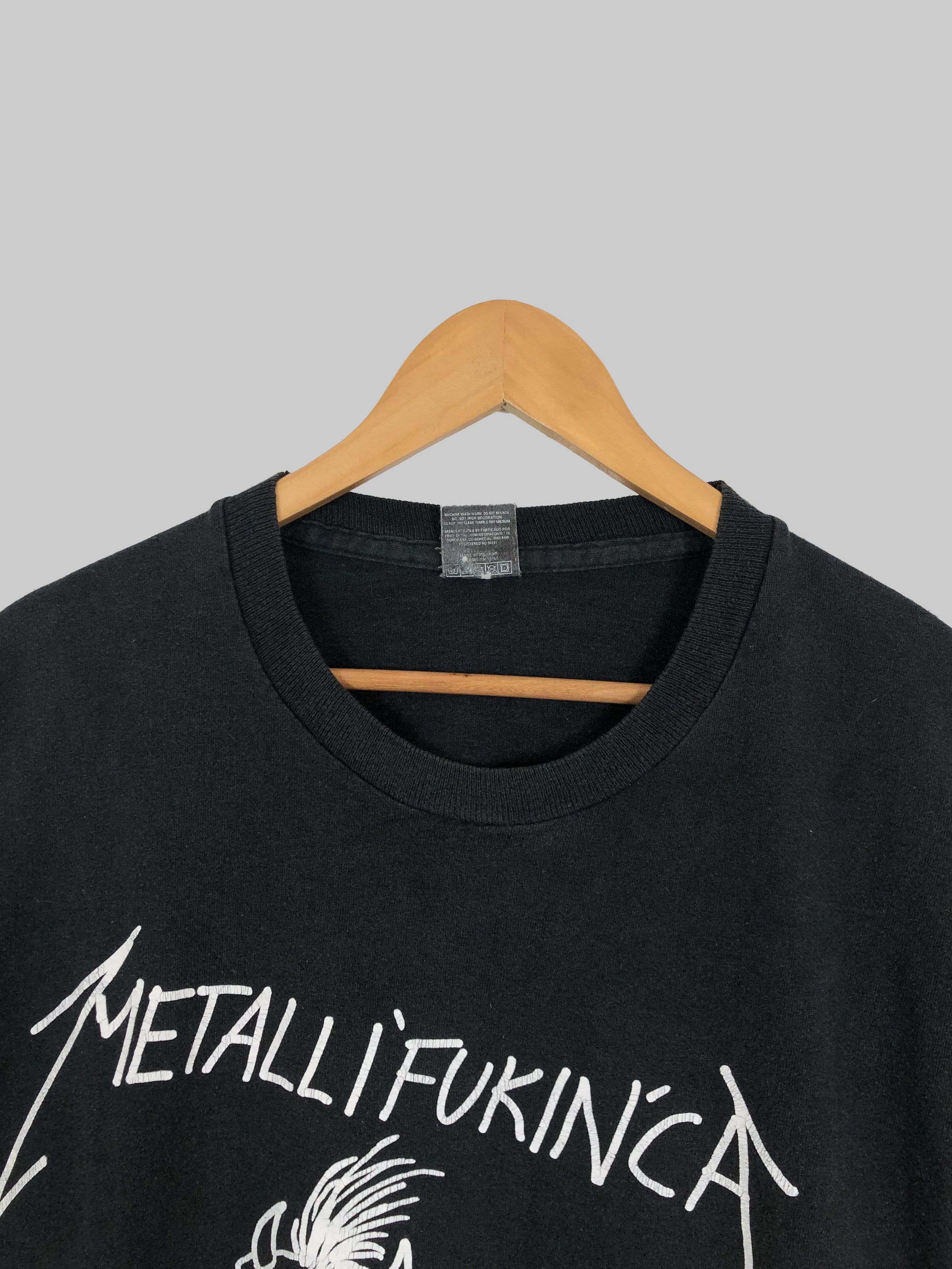 Band Tees Vintage 1993 Metallica Metalli’Fuckin’Ca (Black Sabbath) Size US XL / EU 56 / 4 - 3 Thumbnail