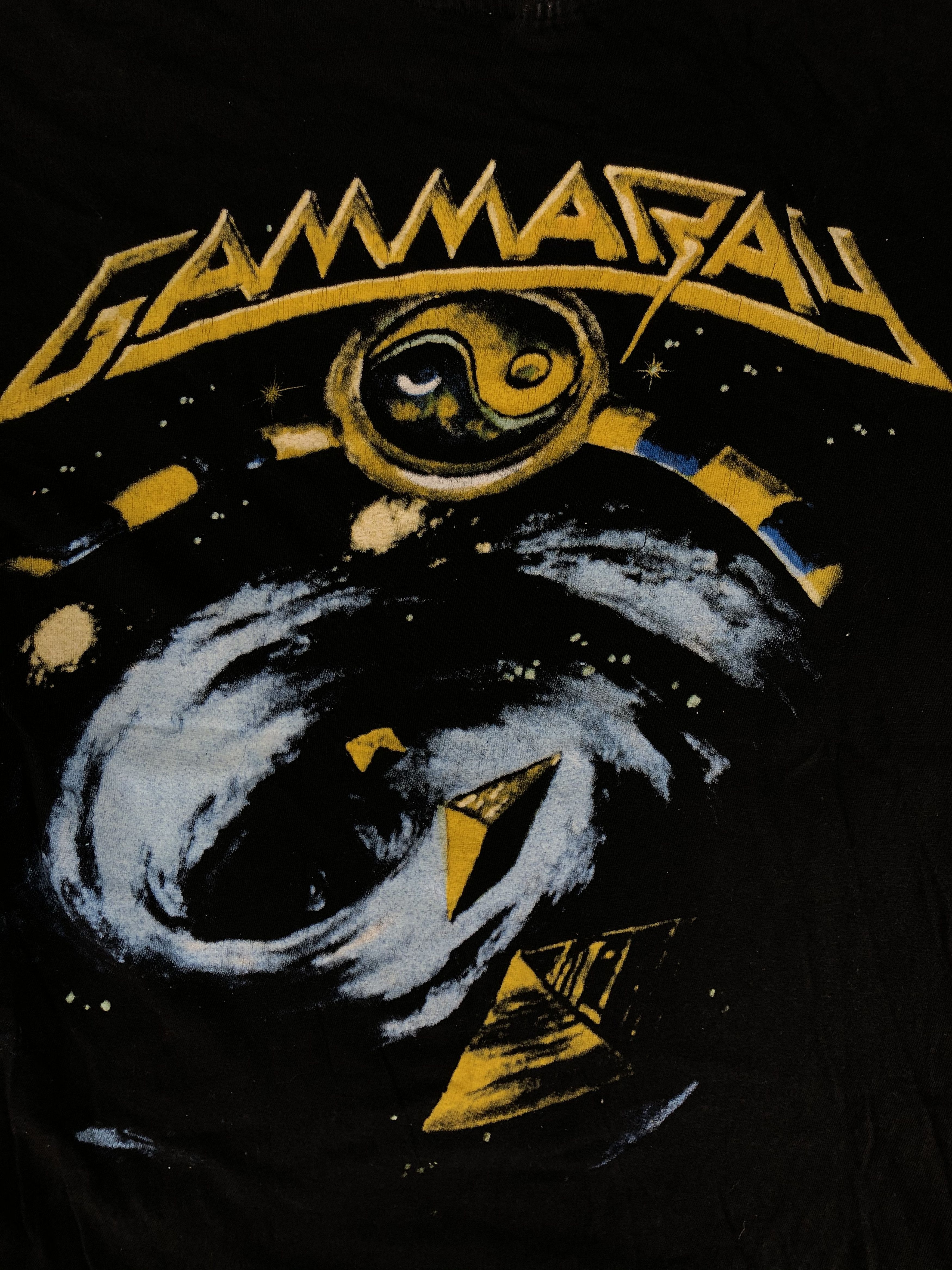 Band Tees Vintage 90s Gamma Ray (Blind Guardian Iron Maiden) Size US L / EU 52-54 / 3 - 9 Thumbnail