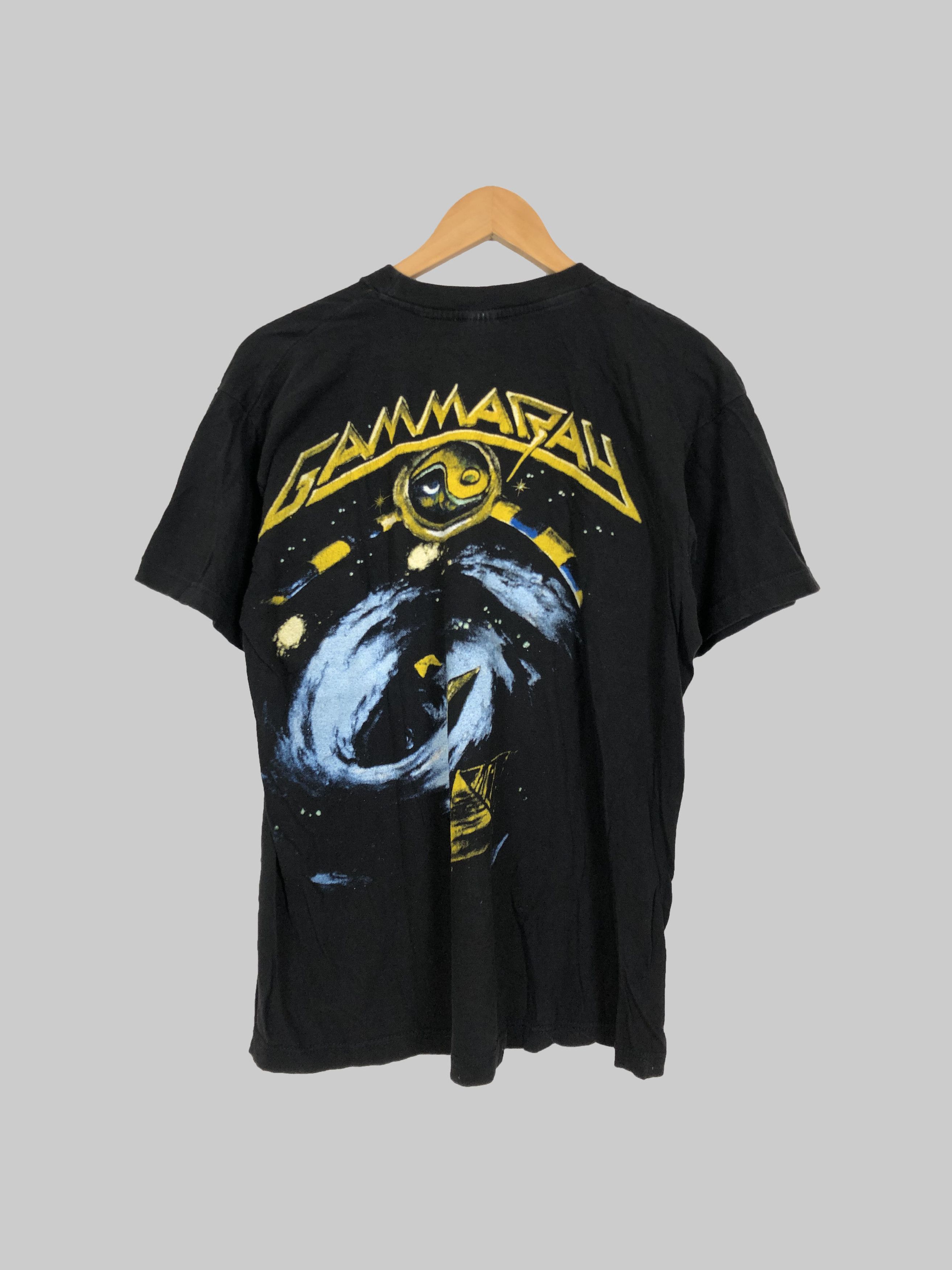 Band Tees Vintage 90s Gamma Ray (Blind Guardian Iron Maiden) Size US L / EU 52-54 / 3 - 2 Thumbnail